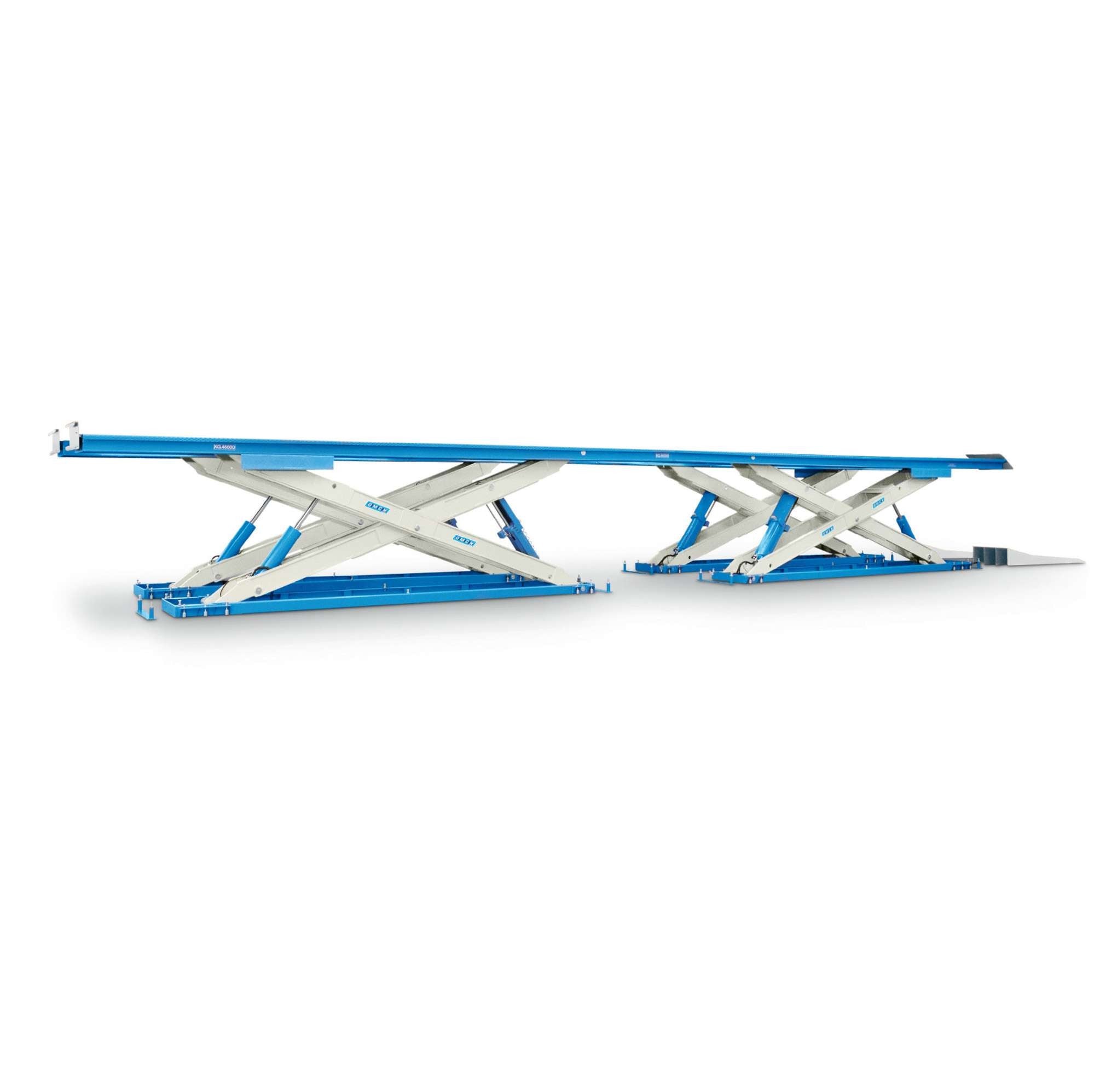 Ponte sollevatore elettroidraulico a forbice 46000 kg a scomparsa - OMCN 917