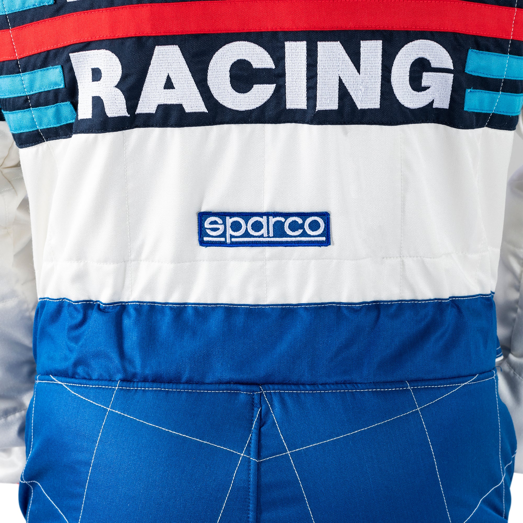 Sparco Tuta Competition R567 Martini 2000 azzurro