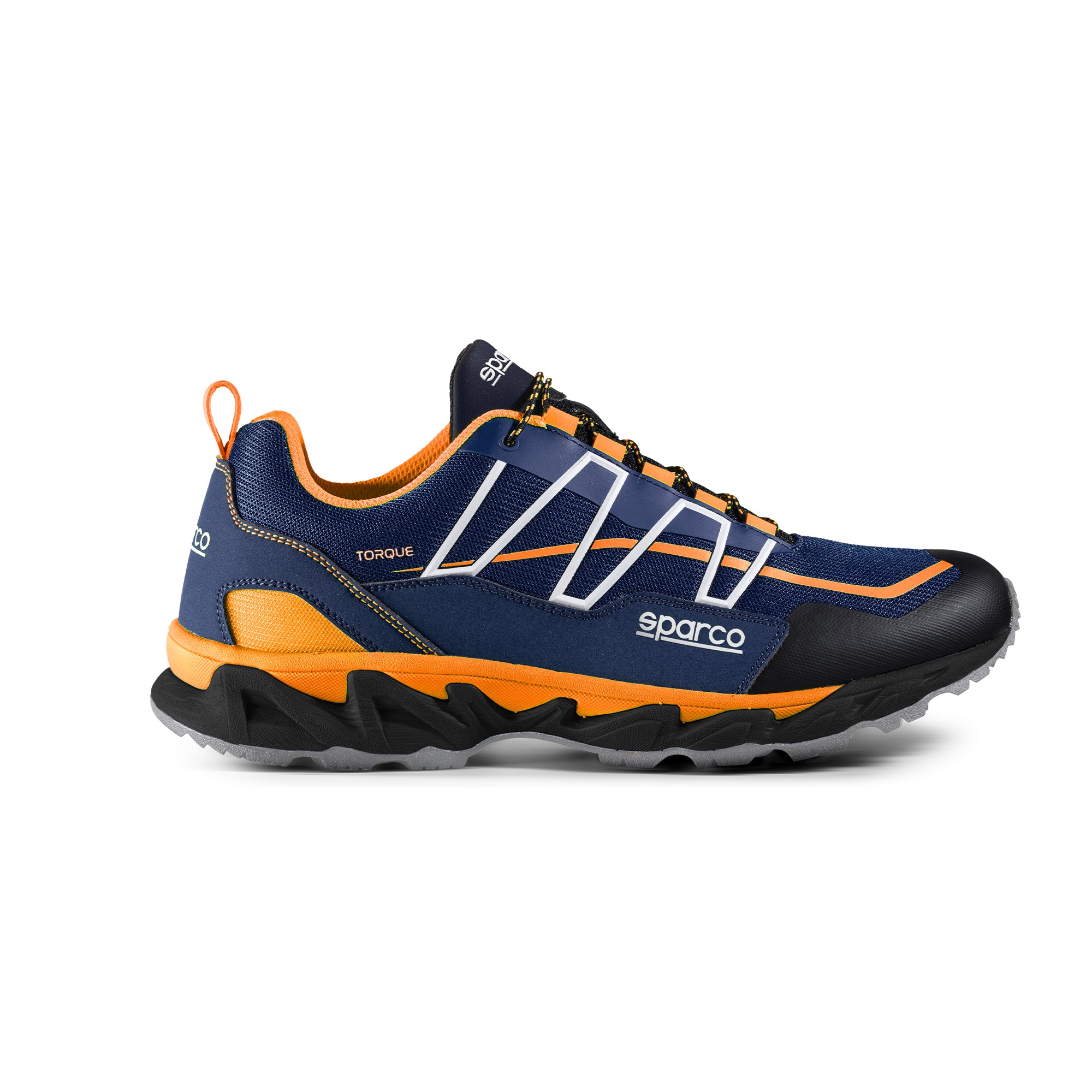 Sparco Scarpa Torque 01 blu navy/arancio fluo-scarpe antinfortunistiche