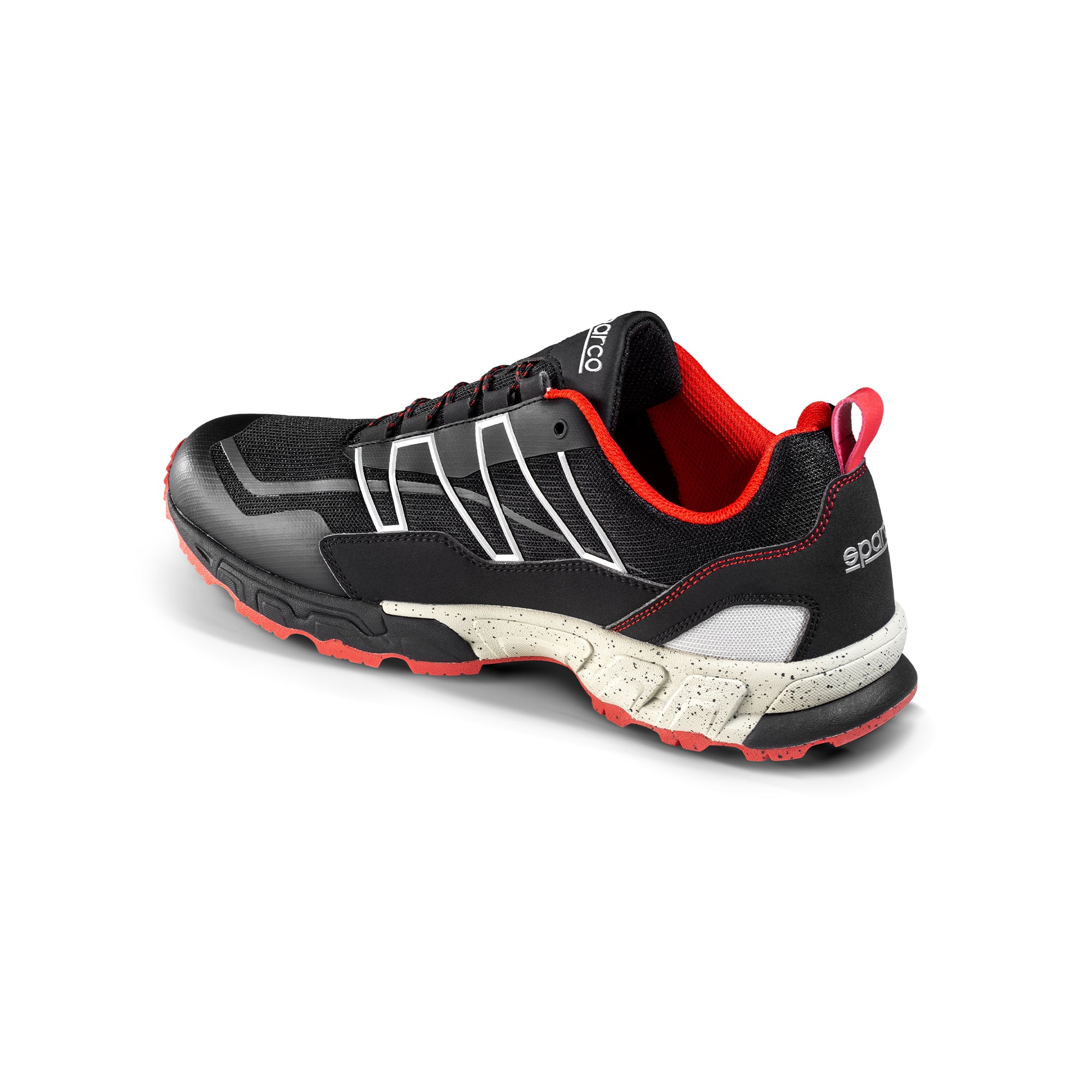 Sparco Scarpa Torque 01 nero/rosso-scarpe antinfortunistiche da lavoro
