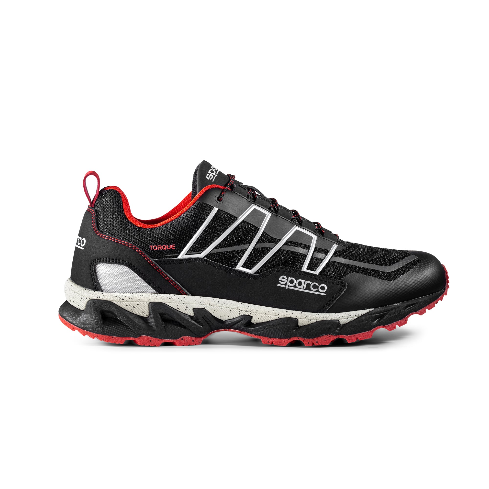 Sparco Scarpa Torque 01 nero/rosso-scarpe antinfortunistiche da lavoro