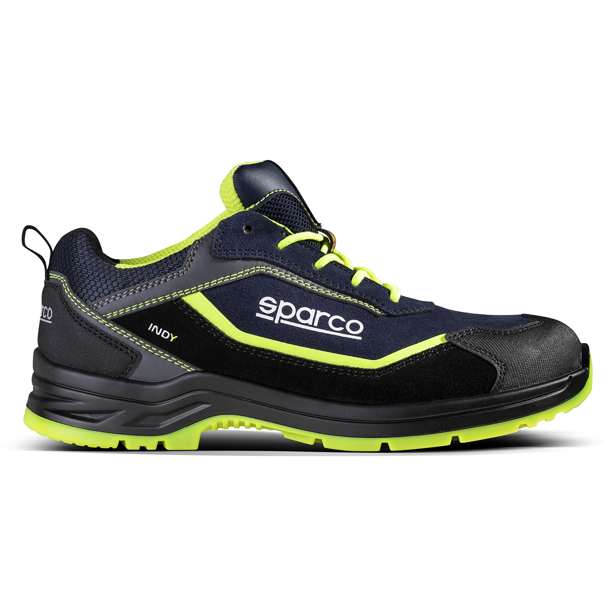 Sparco Scarpa Indy Baltimora S3 ESD arancio fluo blu/Gf ESD S3 bmgf-scarpe antinfortunistiche da lavoro