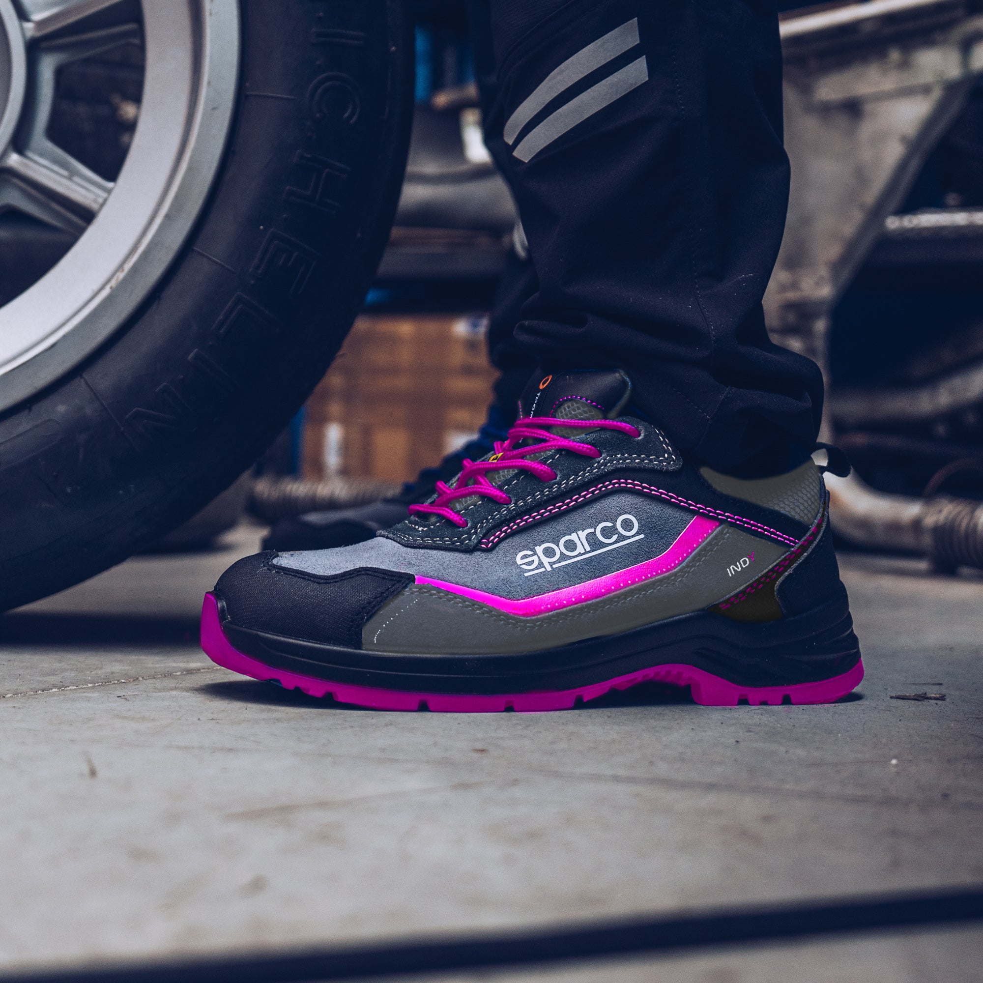 Sparco Scarpa Indy S3 ESD Danica ESD S3 grigiofu-scarpe antinfortunistiche da lavoro