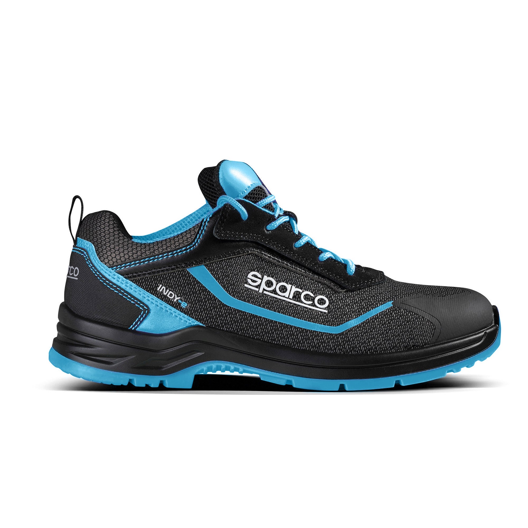 Sparco Scarpa Indy-E Aster S3 ESD nero/celeste scarpe antinfortunistiche