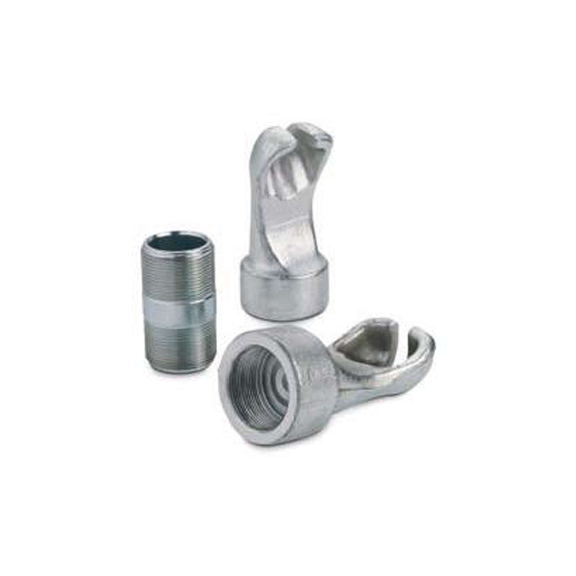 Ganci a doppia presa con attacco filettato per pistoni tiranti - OMCN 321