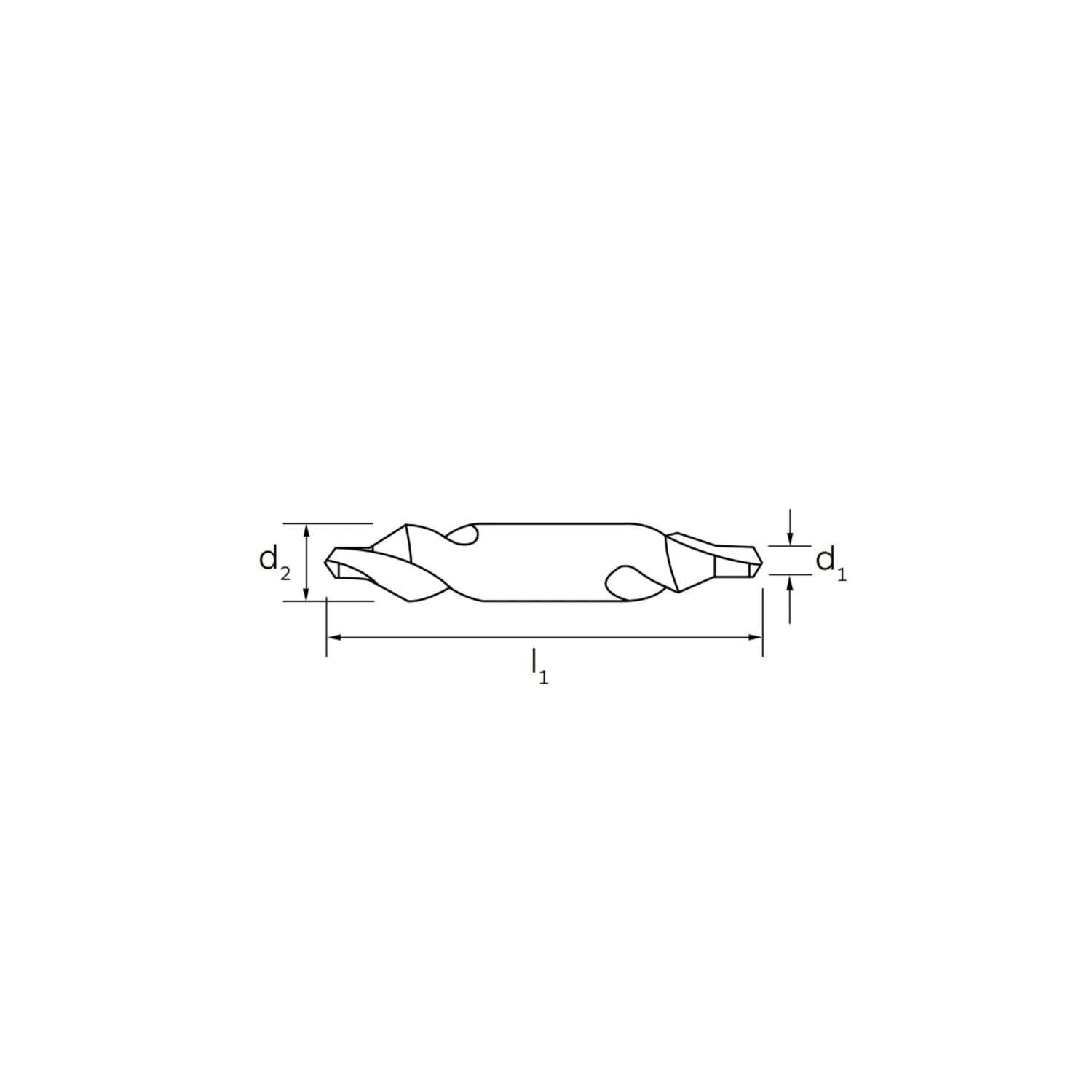 Punta cilindrica per forature profonde tipo STL DIN 340 - ILIX