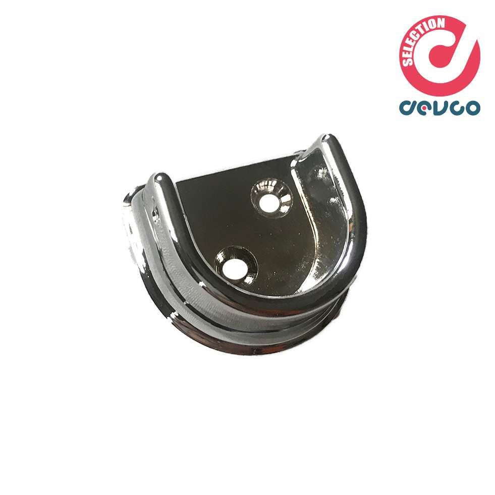 Supporto per tubo appendiabiti diametro 25 mm - Omp Porro - 0841 - 25 CROMO