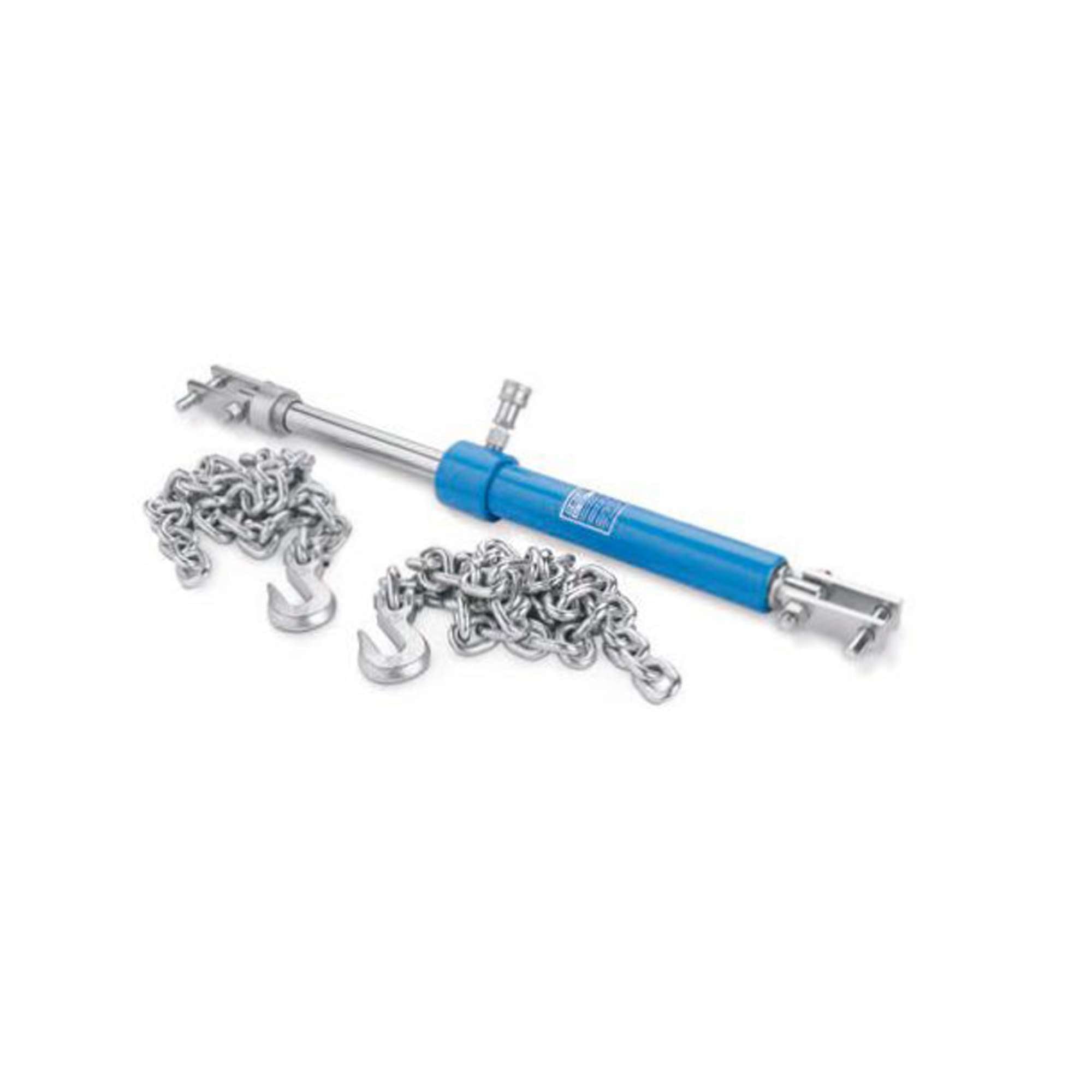 Pistone tirante da 6 ton con attrezzatura, 2 catene da 1,5m - OMCN 106/A