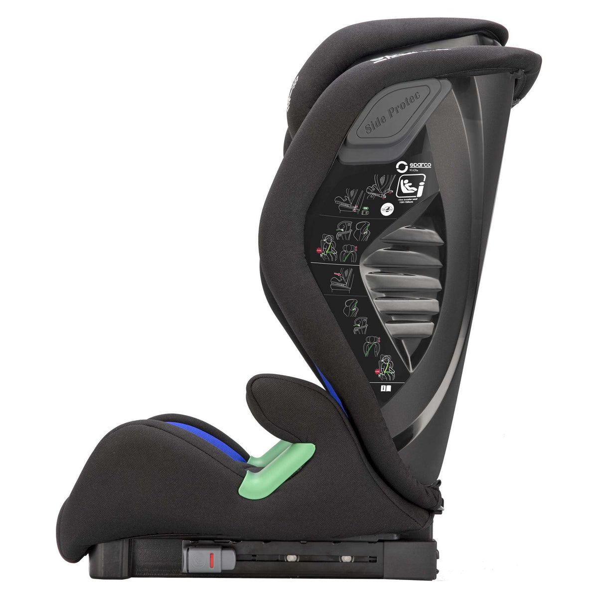 Sparco Segg.Bimbo Sk2000I Ece R129/03 Blu azzurro