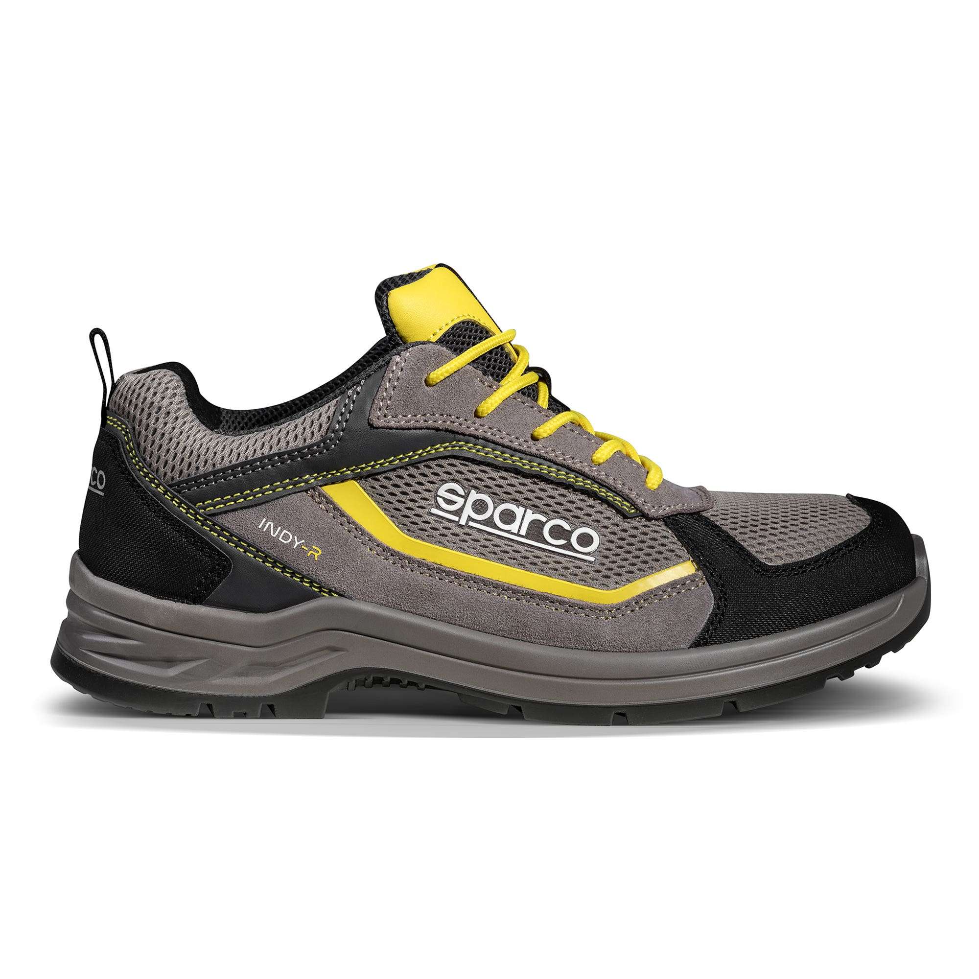 Sparco Scarpa Indy-R Edmonton S1P ESD Tan/Giallo-scarpe antinfortunistiche