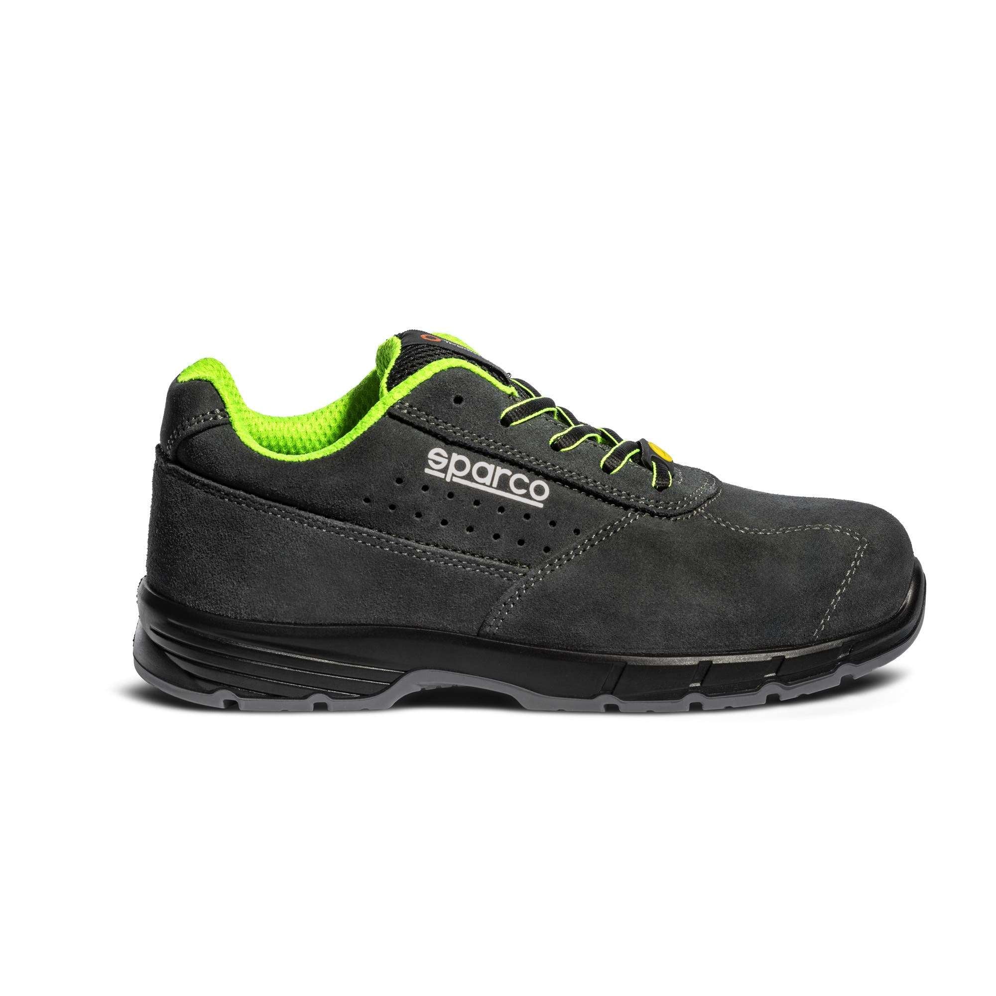 Sparco Scarpa Horizon Ontario ESD S1Ps grigio/verde-scarpe antinfortunistiche