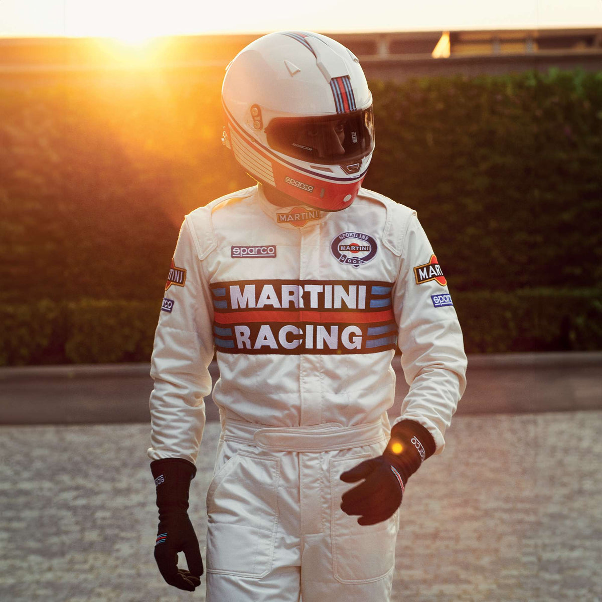 Sparco Tuta Competition R567 Martini-R bianco