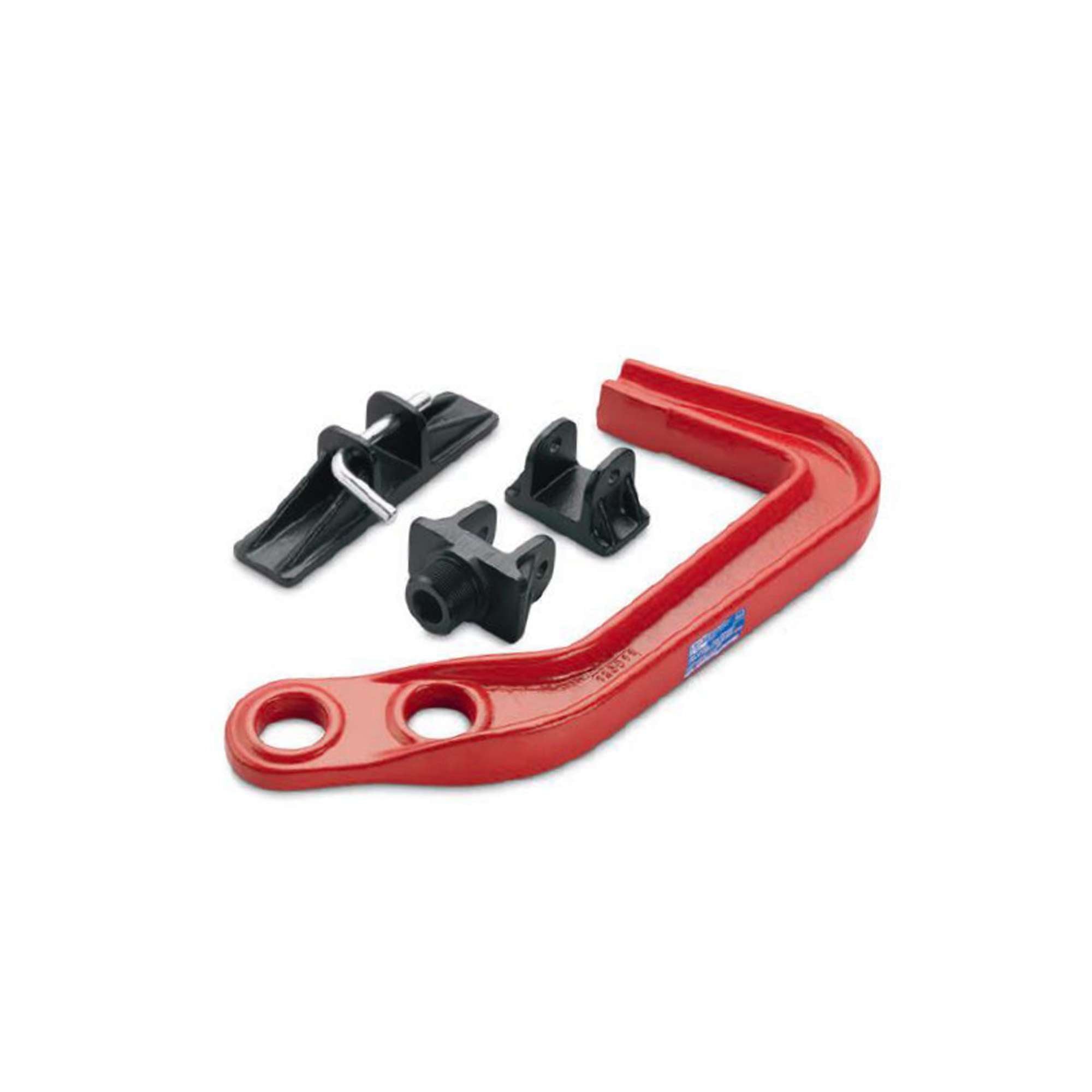 Braccio a gancio con 3 attacchi adattabili di cui uno filettato - OMCN 285