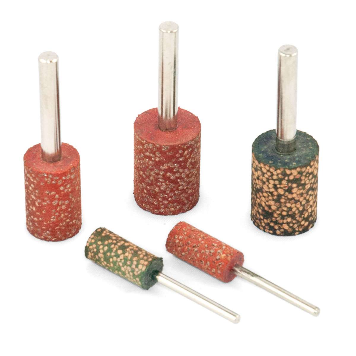 Mola in gomma con sfere abrasive per lucidare D.10x20xG.3 Gr.(80-120) - 100 pz