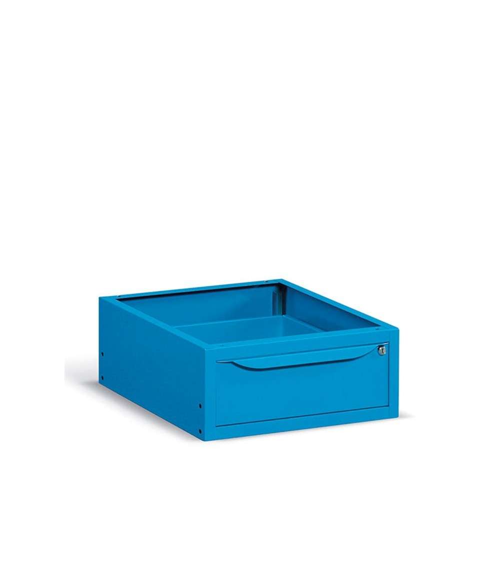 Cassettiera per banco da lavoro 500 X 607 X 210 H - con un cassetto portata 25 KG - FAMI FBG03S50C000104 - Blu