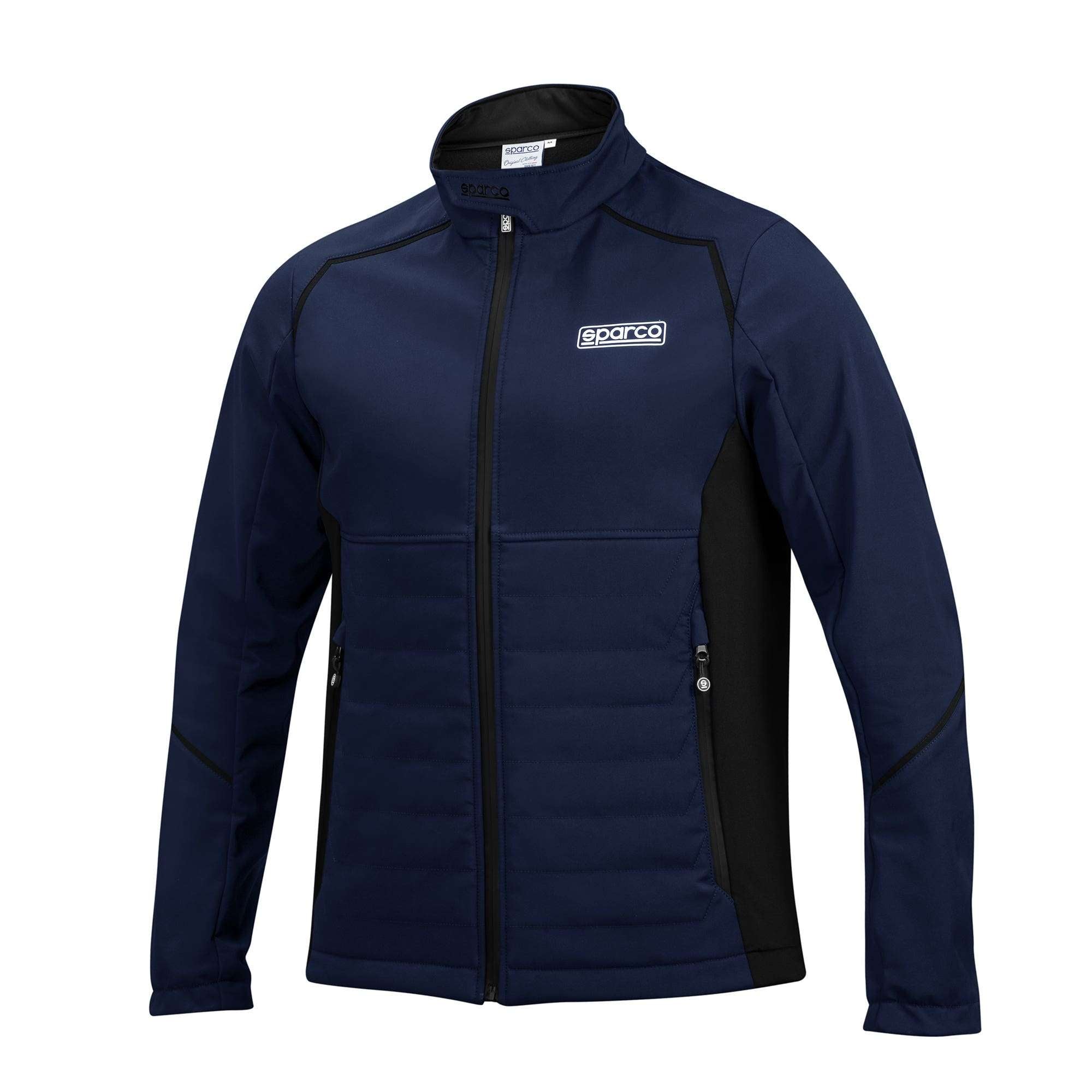 Sparco Softshell blu/nero
