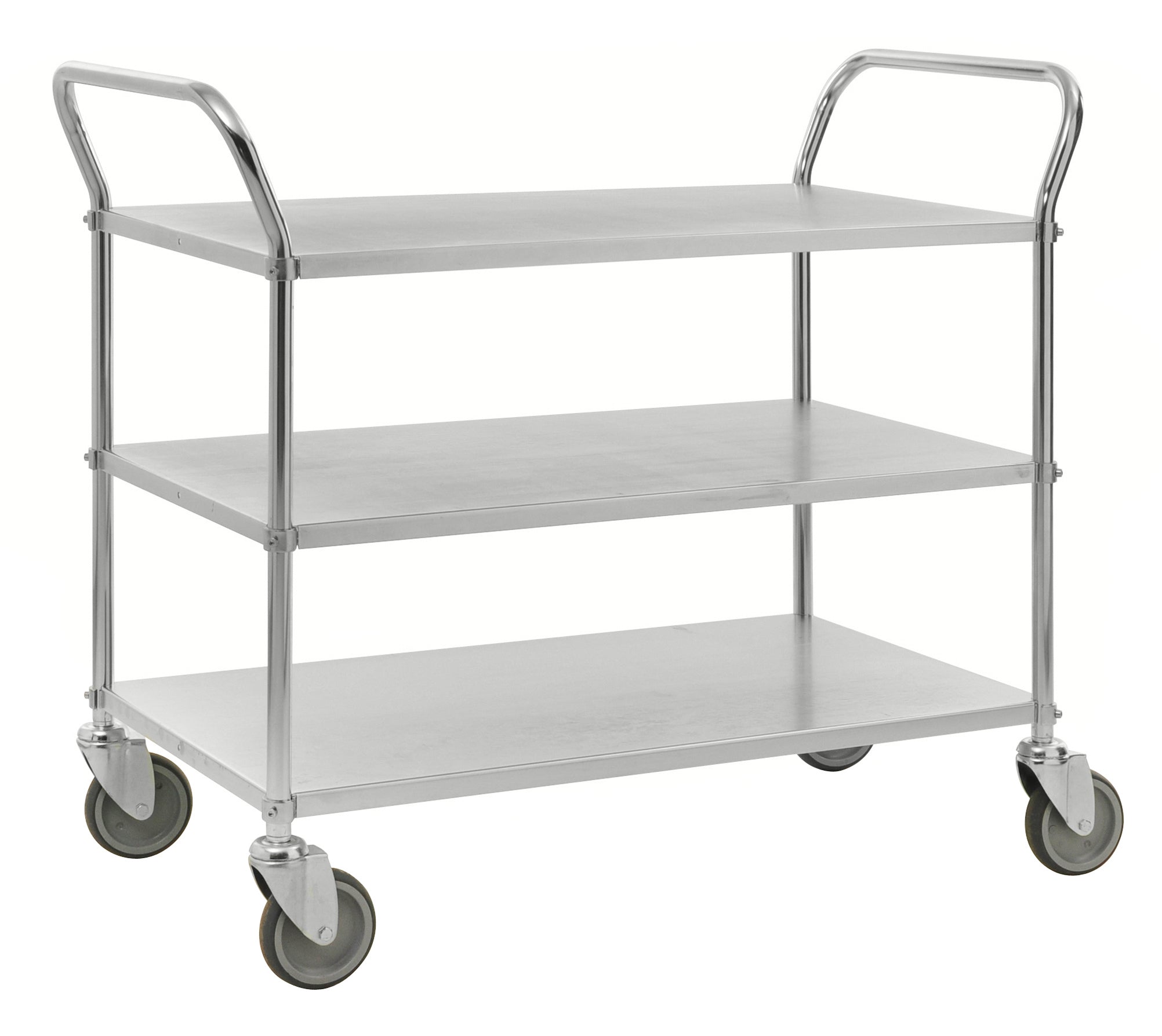 Carrello portatutto leggero 3 ripiani Elettro galvanizzato - KM4148-E Kongamek