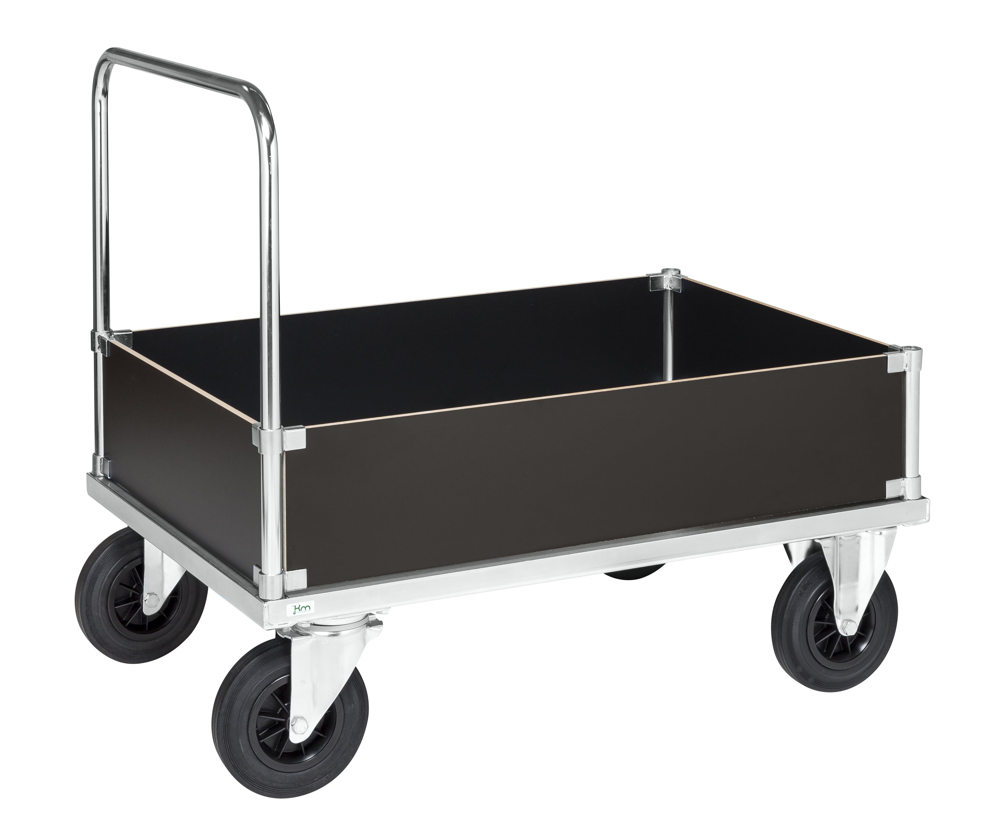 Carrello contenitore smart con freno 1000x700x900 - Kongamek KM635-2LB