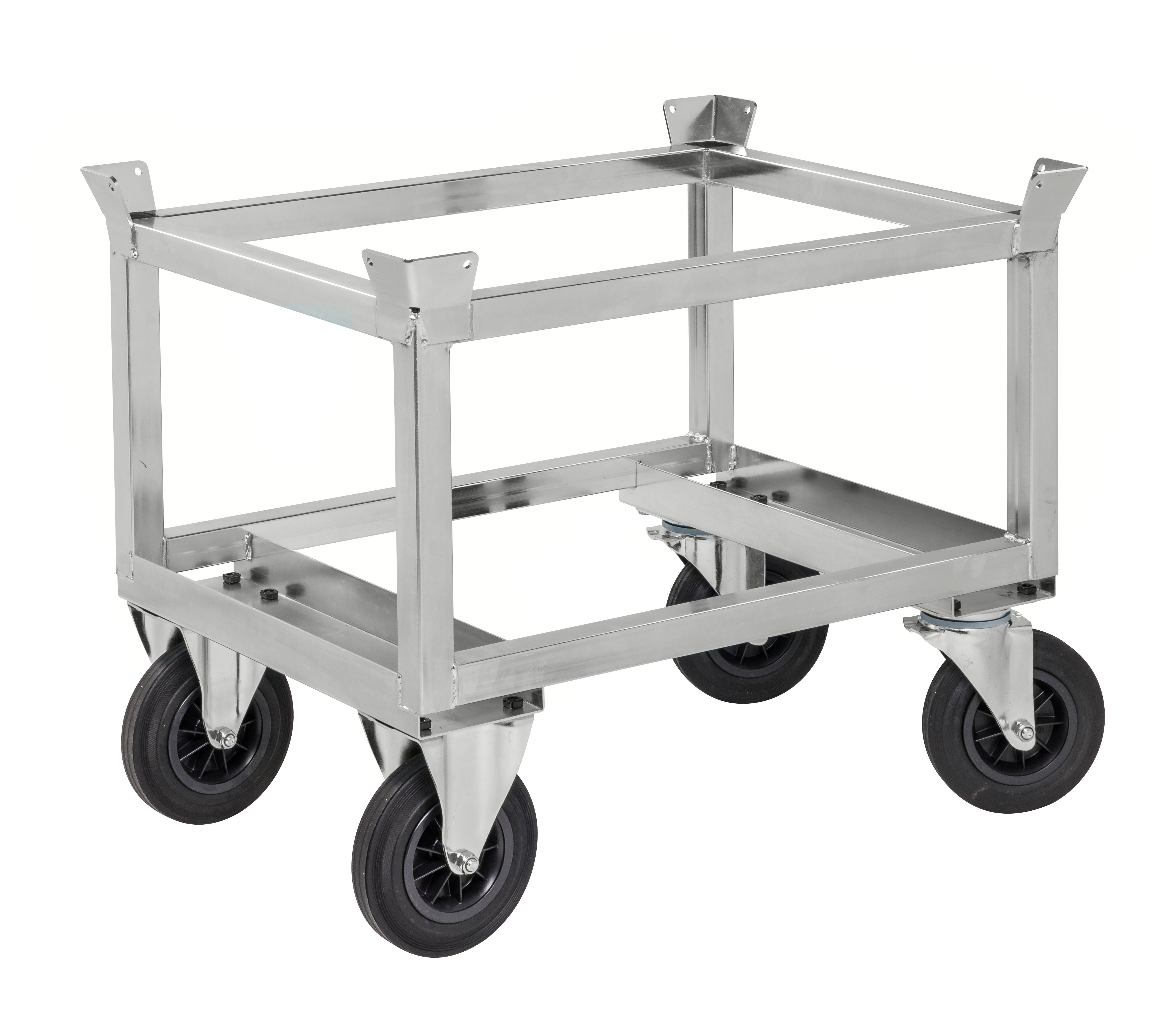 Carrello porta pallet con dispositivo bloccaggio 846x646x700 Kongamek KM221-EPH