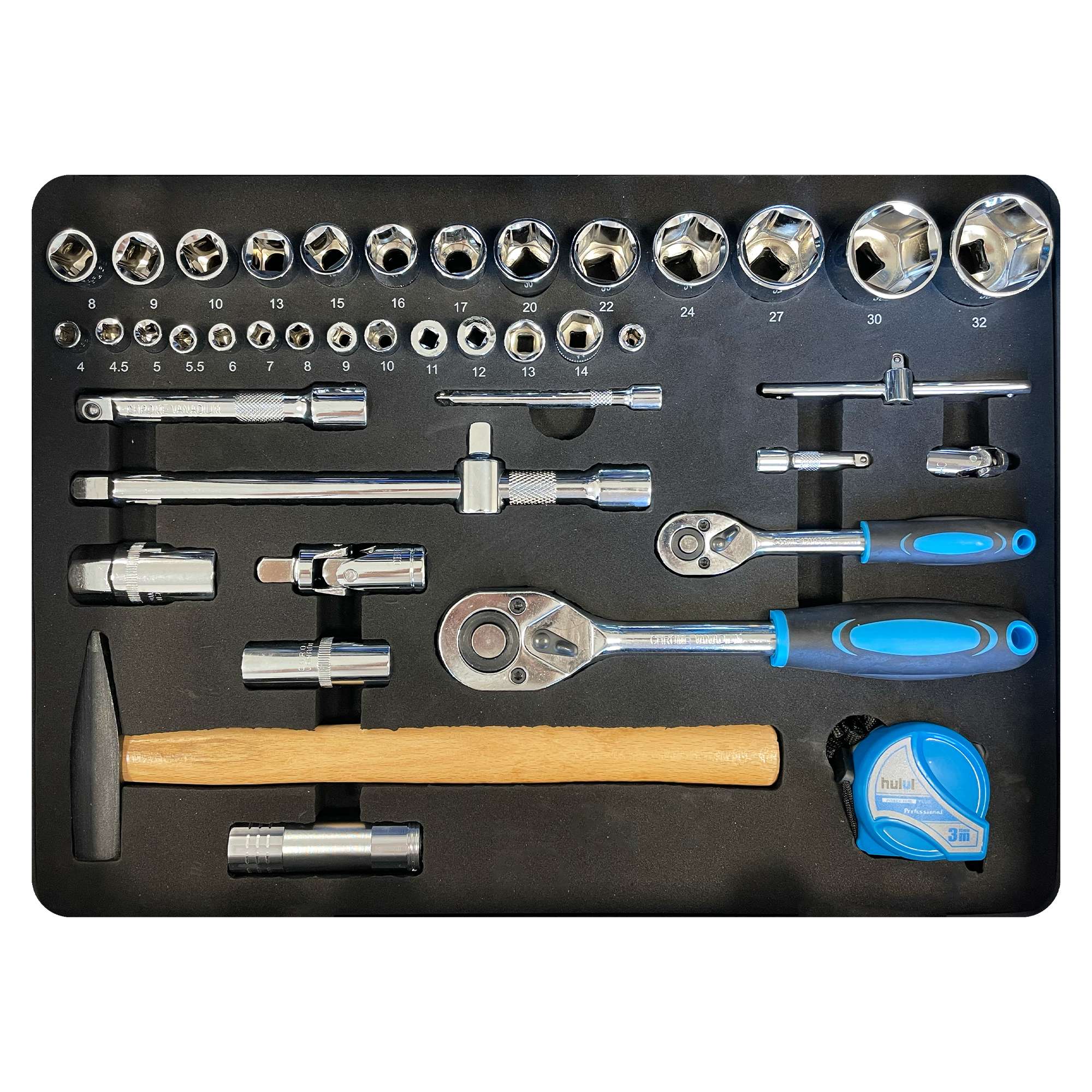 Valigia Portautensili con 176 Utensili Professionali ENG PRO - FI 90 V127