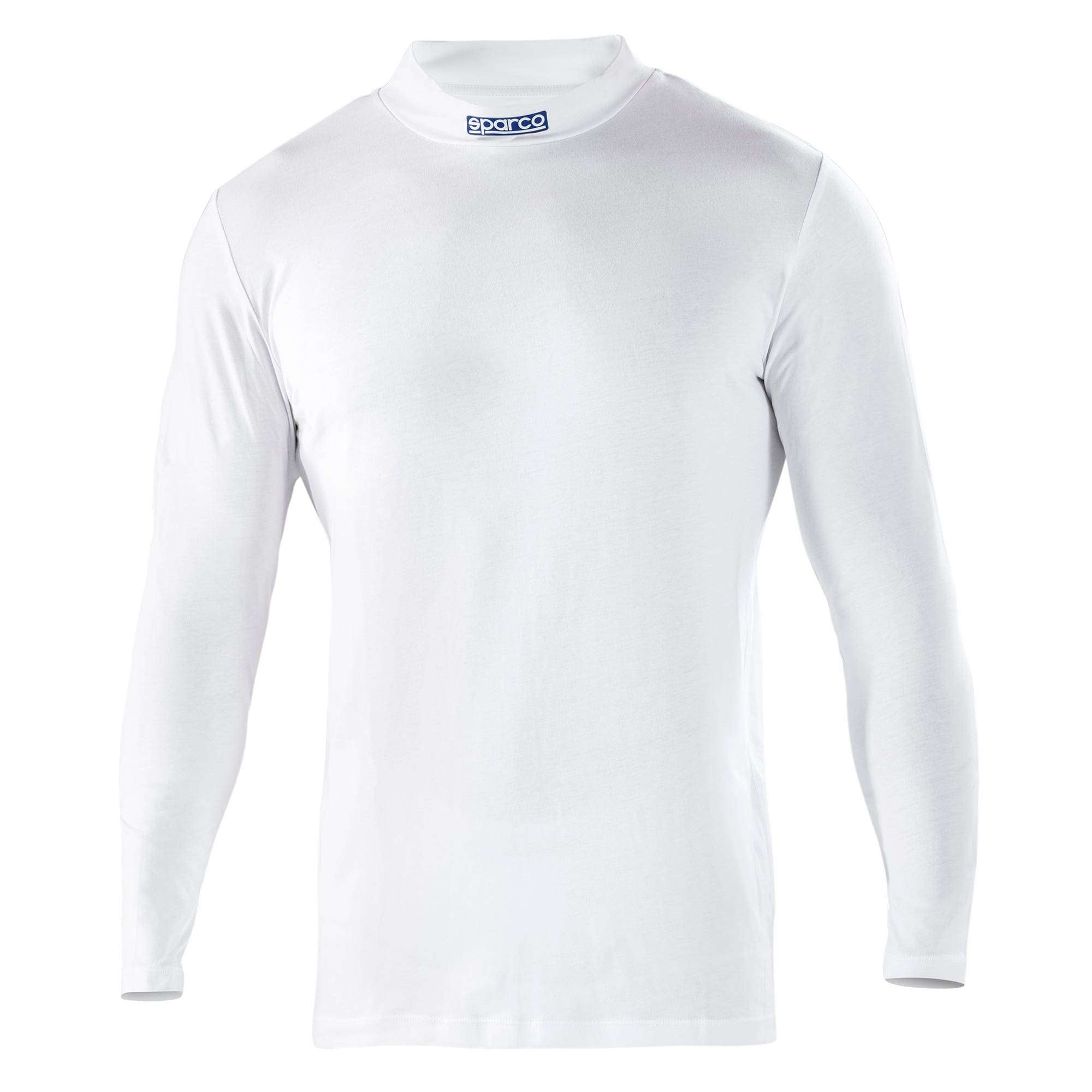 Sparco T-Shirt B-Rookie Collo Alto 100% Co bianco-abbigliamento Sparco Teamwork