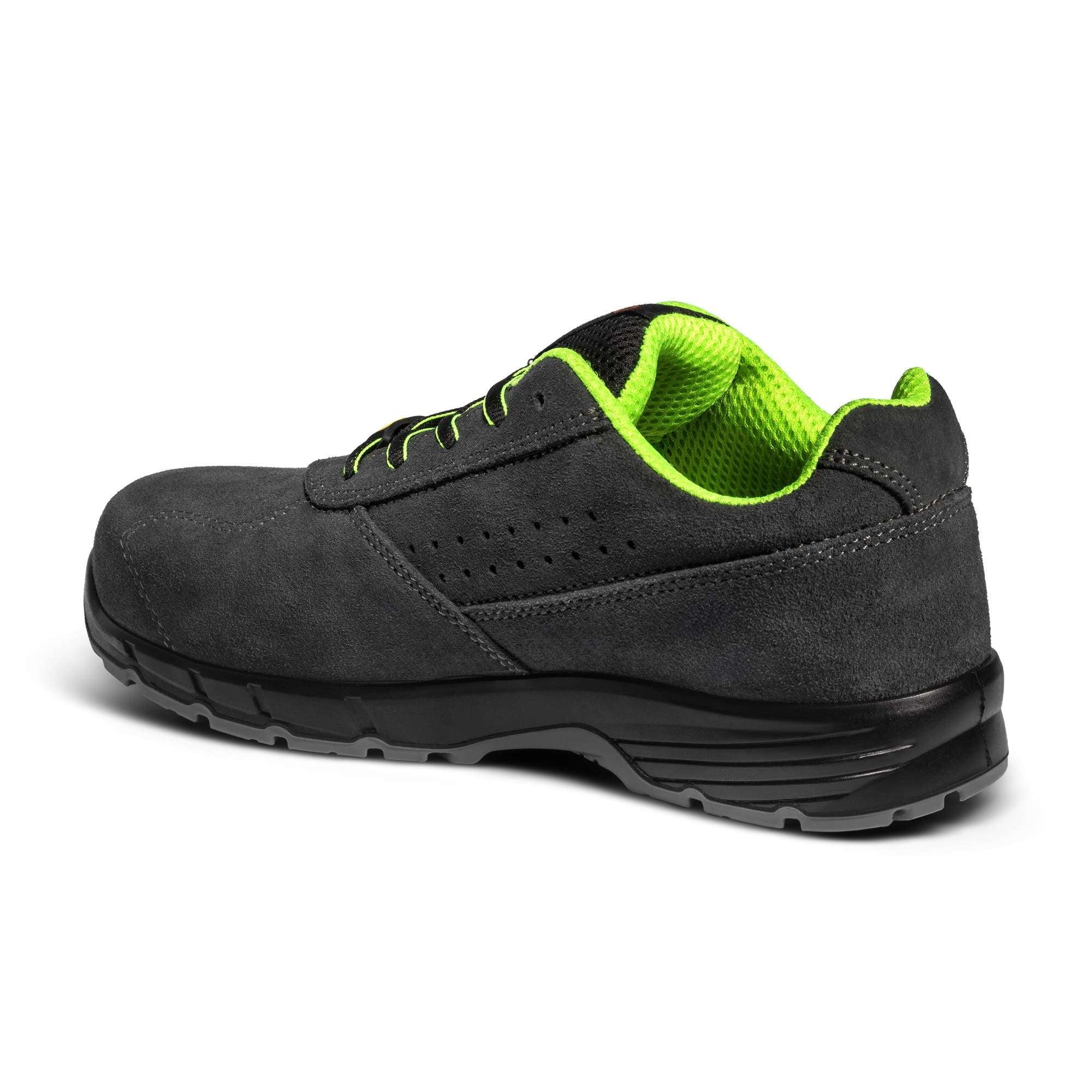 Sparco Scarpa Horizon Ontario ESD S1Ps grigio/verde-scarpe antinfortunistiche