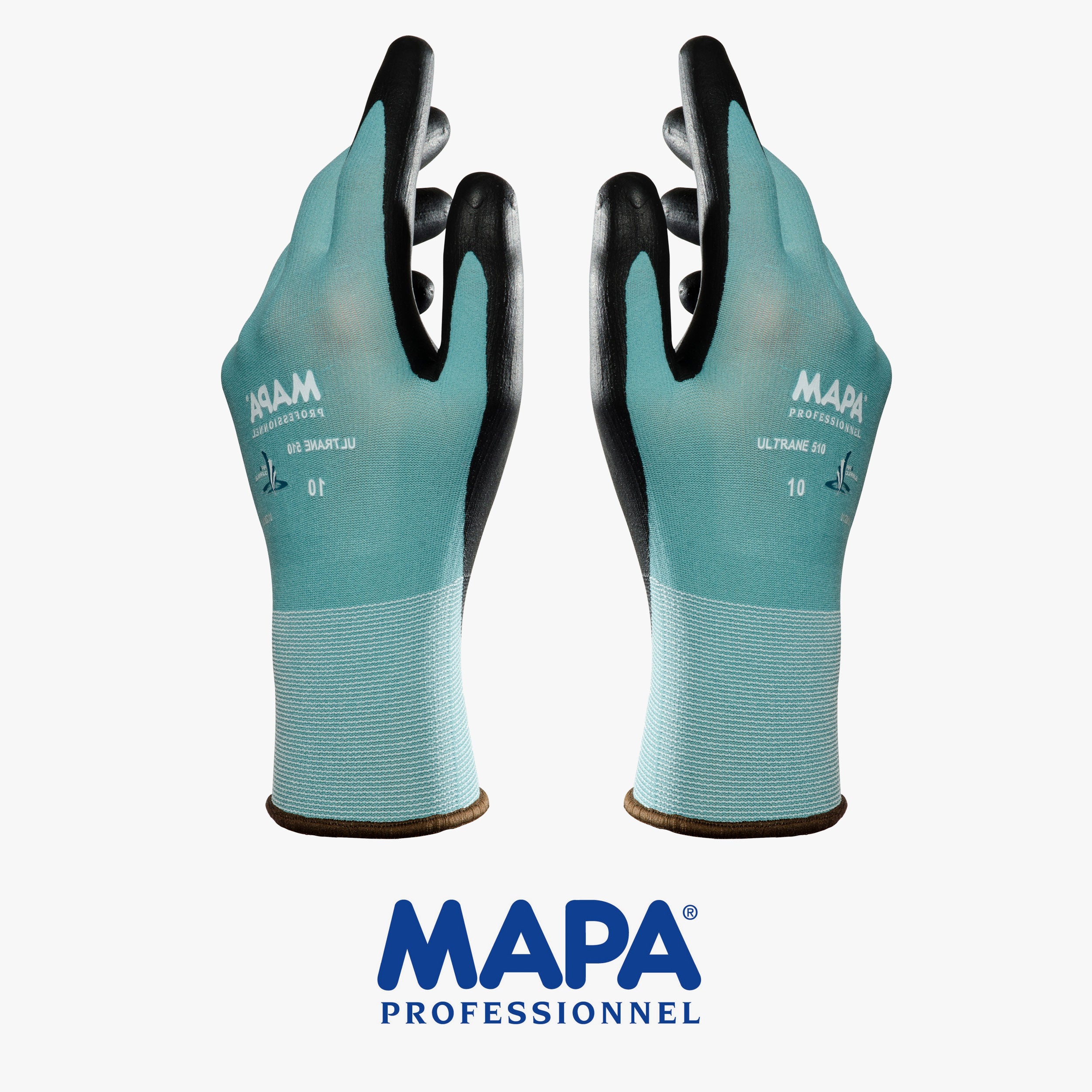 Guanti Mapa Ultrane air & Durable verde/ nero