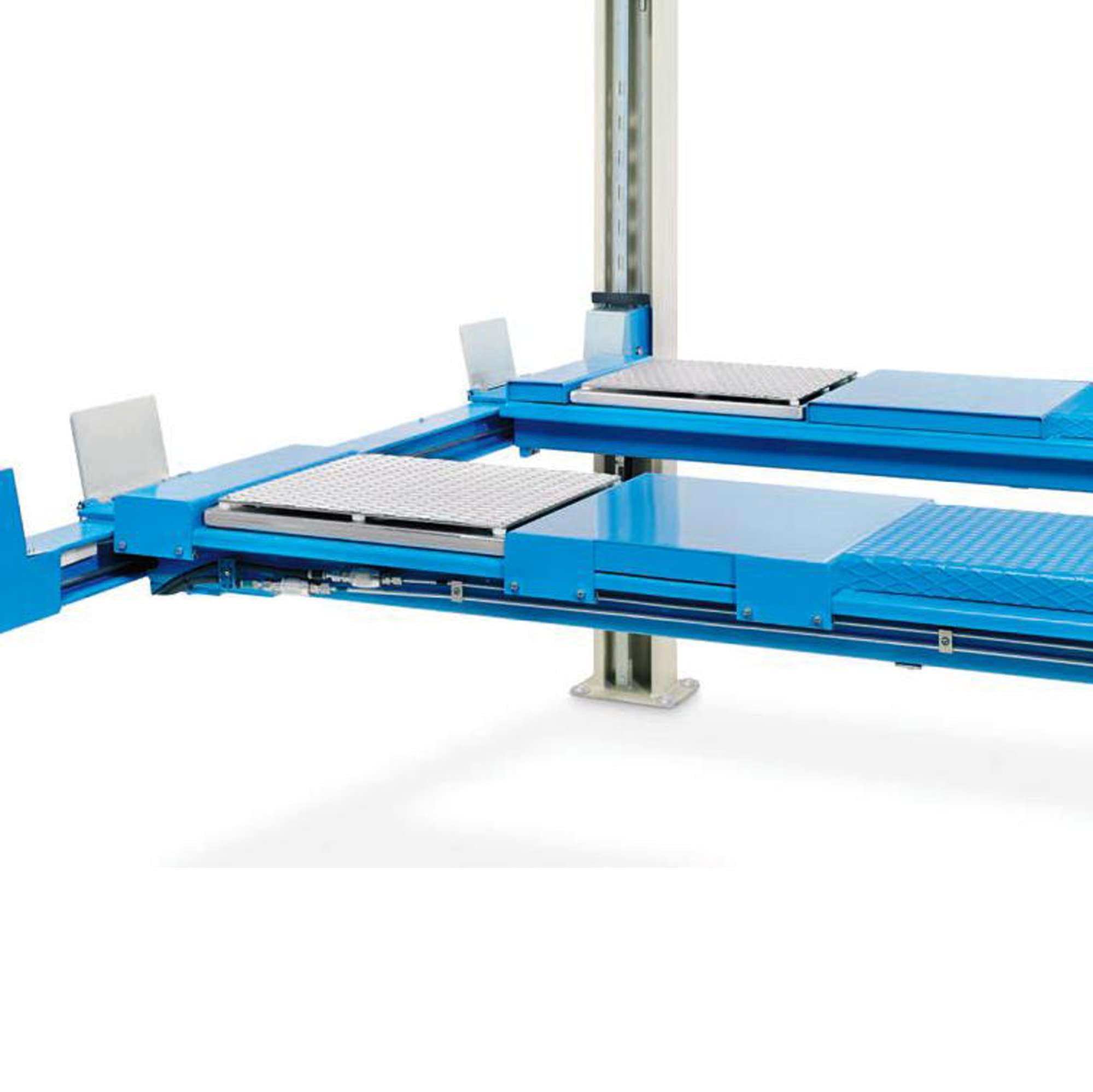 Provagiochi elettroidraulico a 8 movimenti installato su prolunghe - OMCN 442/A