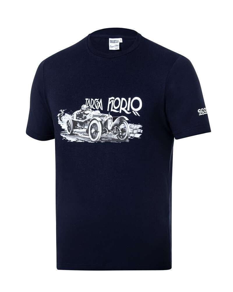 Sparco T-Shirt Targa Florio #T2 blu navy-abbigliamento Sparco Teamwork