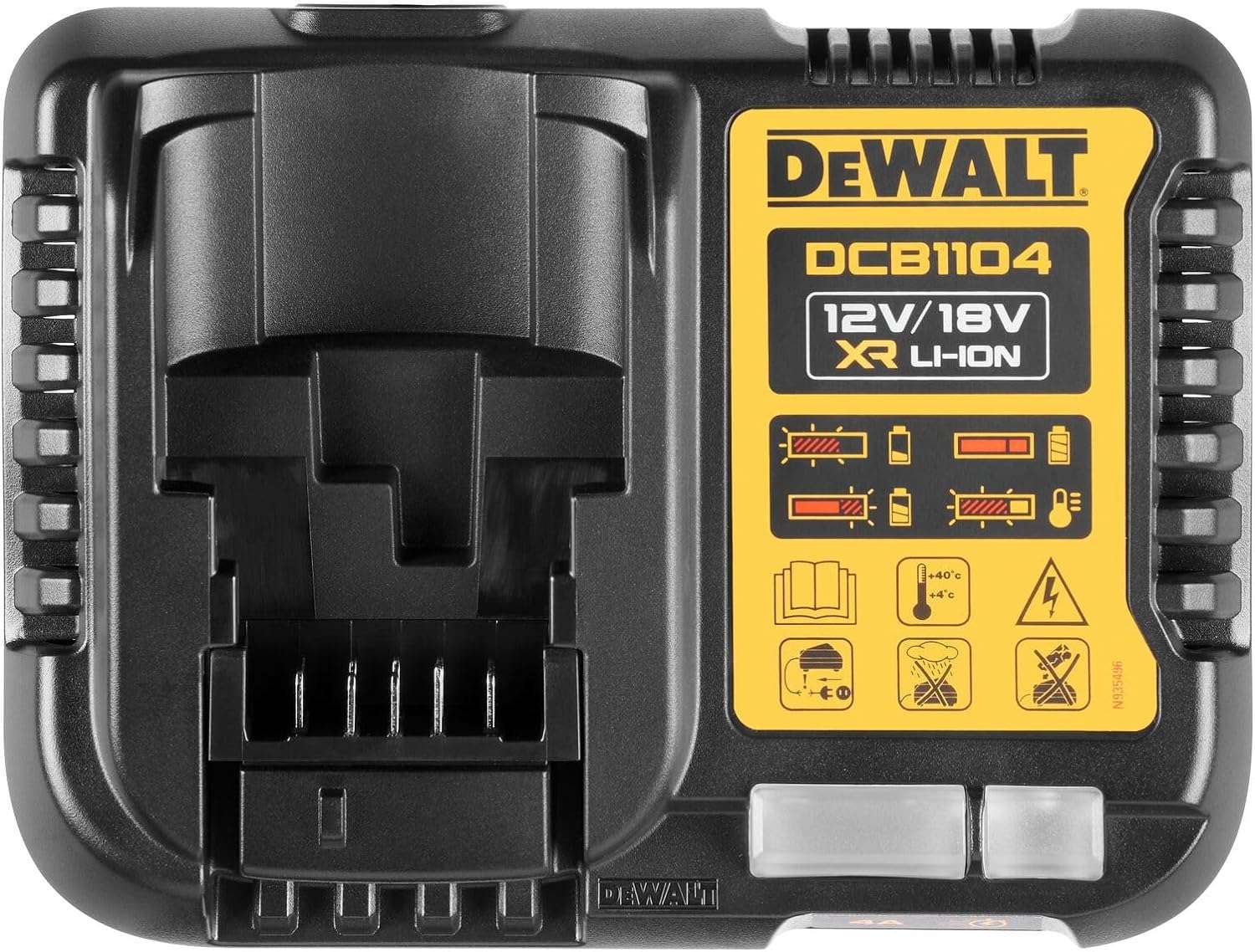 Caricabatteria multivoltaggio 10.8V, 12V, 14.4V, 18V XR 4A - DCB1104-QW