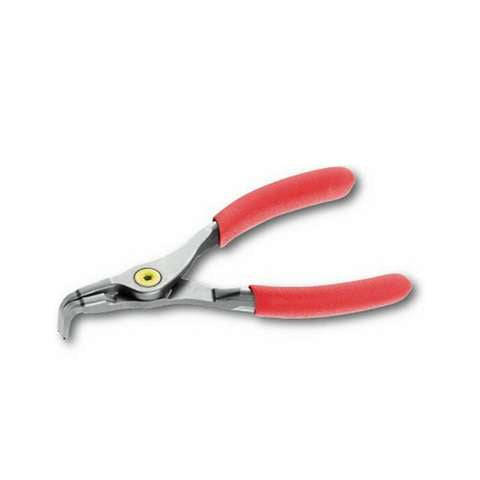 Pinze a becchi L. 220mm piegati per anelli elastici interni 40-100mm Usag 128 PN