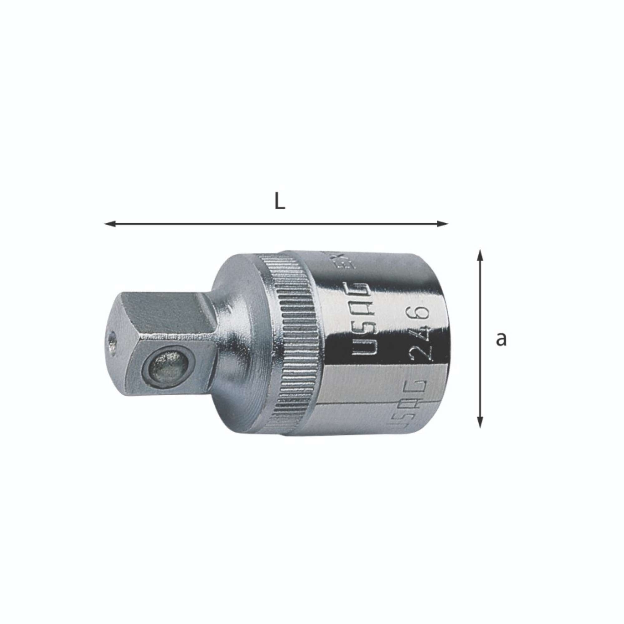 Bussola riduzione 246 3/8' - Usag 246 3/8 U02460001