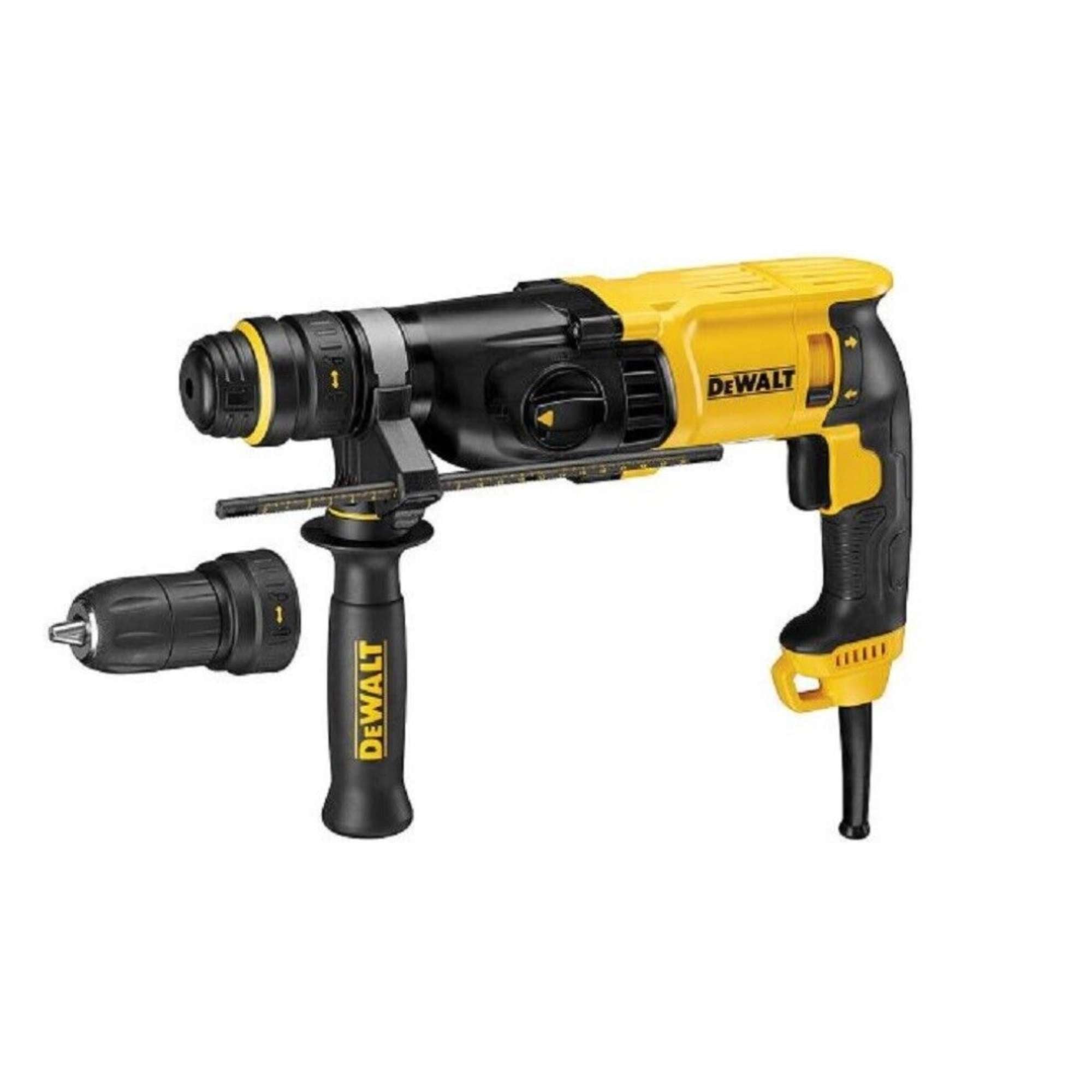 Tassellatore 800w 26mm Rotostop 2 mandrini scatola di cartone Dewalt D25134-QS