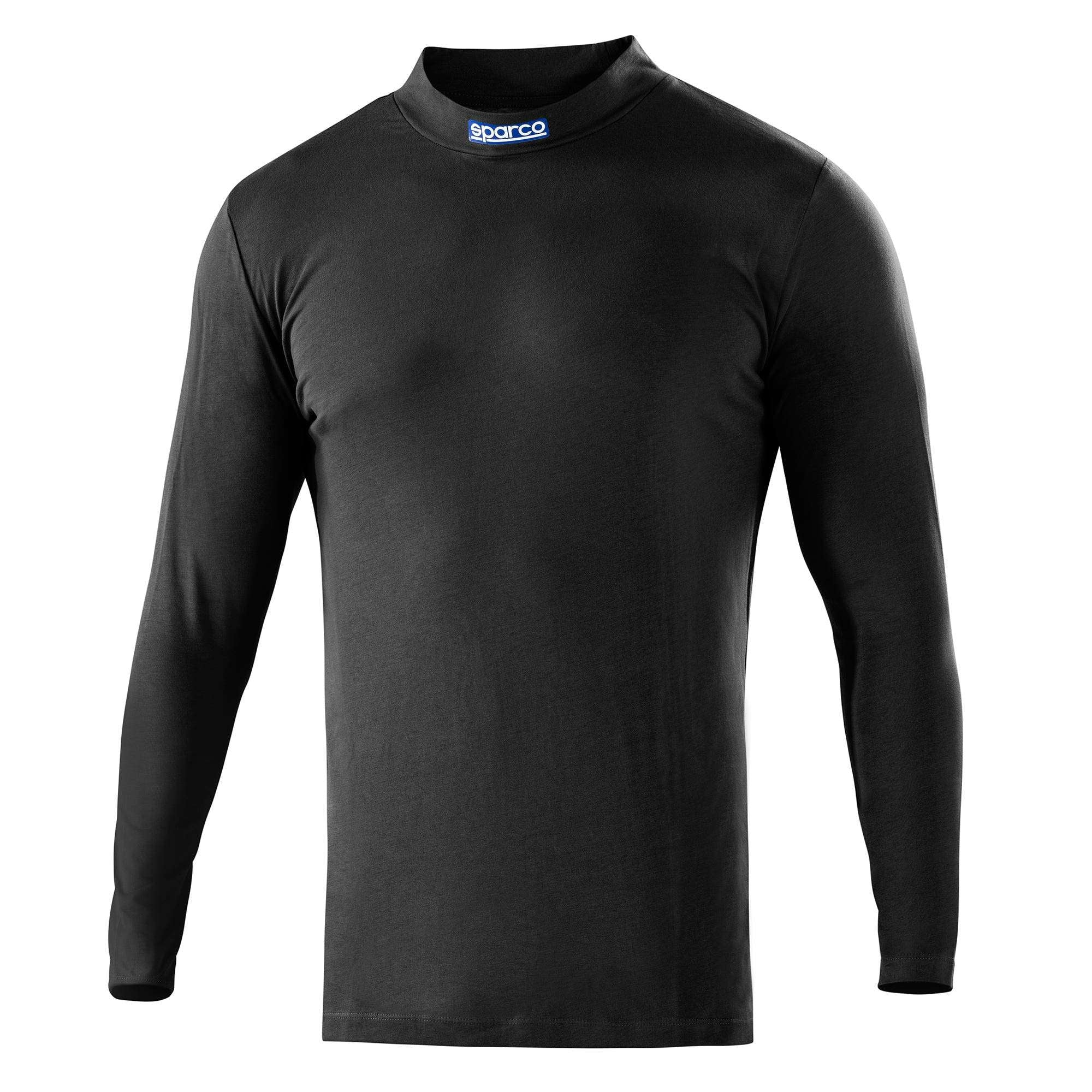 Sparco T-Shirt B-Rookie Collo Alto 100% Co nero-abbigliamento Sparco Teamwork