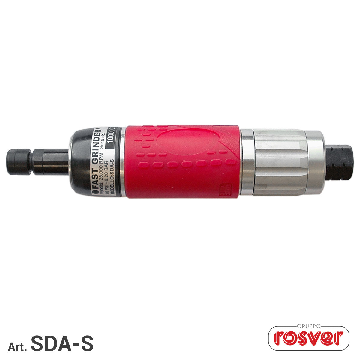 Smerigliatrice Dritta Aria Professionale Rosver SDA - S - 25000RPM