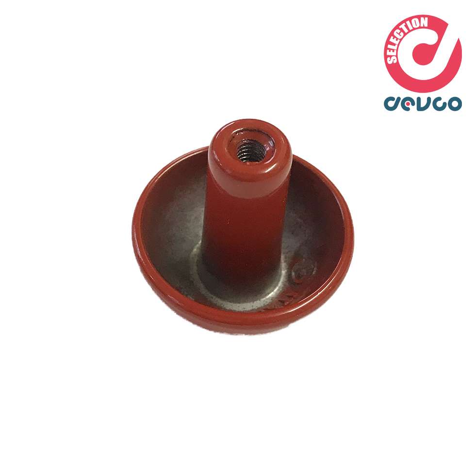 Pomolo colore rosso mis 30 mm - Forges - B309 - ROSSO