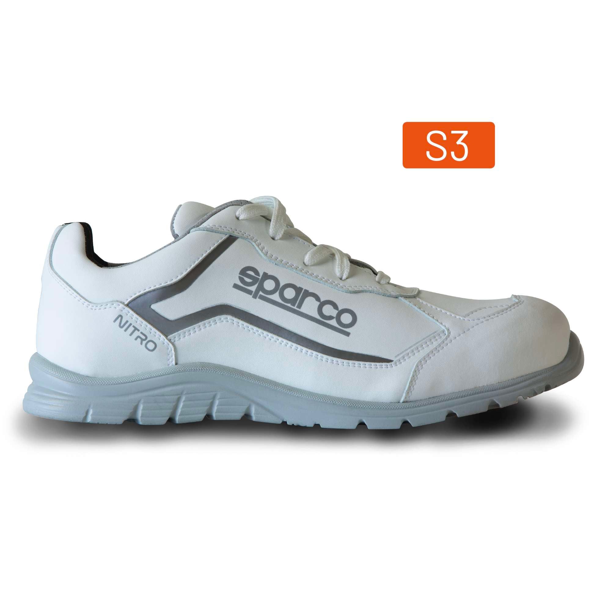 Sparco Scarpa Nitro Hannu S3 bianco-scarpe antinfortunistiche da lavoro