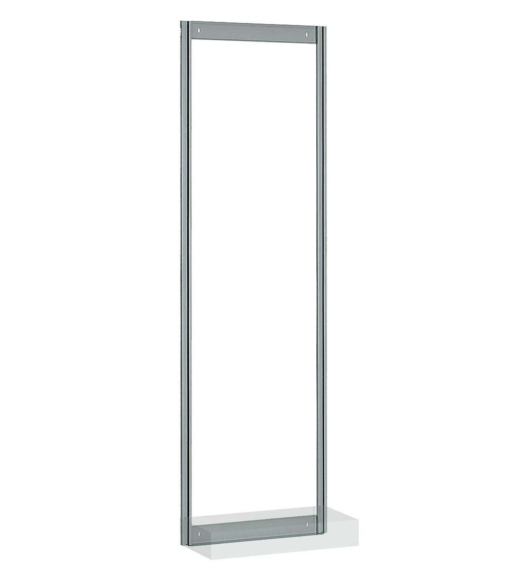 Scaffale da parete per cassettiere portaminuteria vuoto 600 X 41 X 1950 H - in acciaio - FAMI FVBSW1950000001