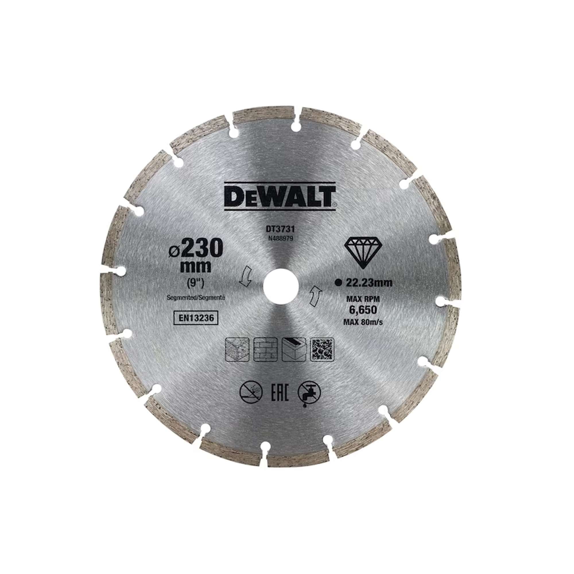 Disco diamantato DEWALT DT3731-QZ 230 X 22.2 X 7 MM