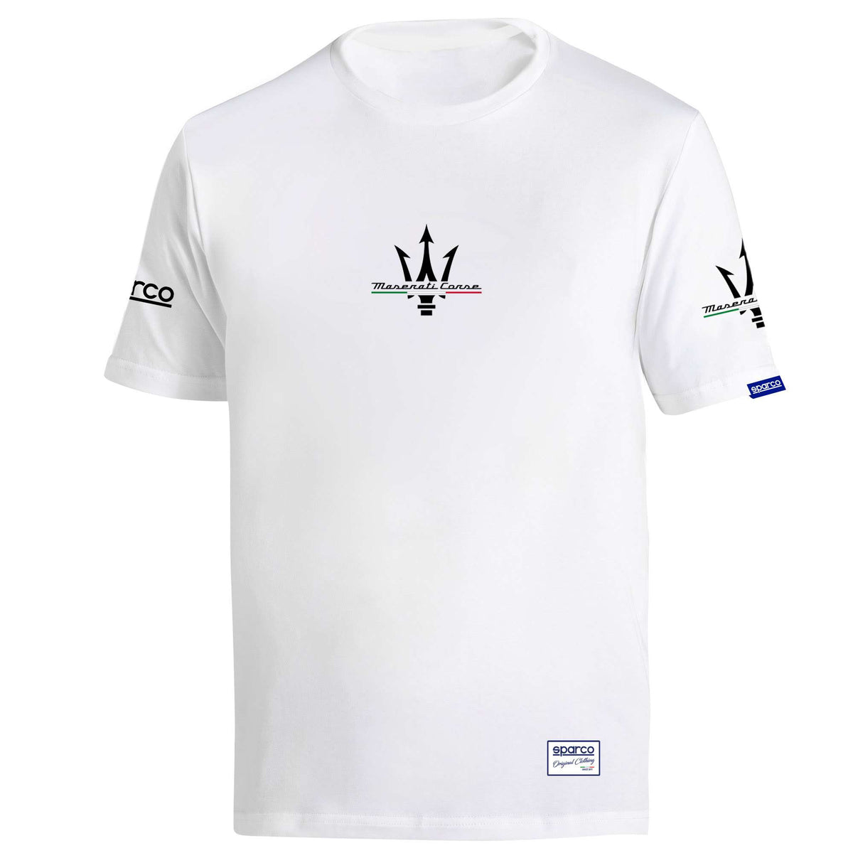Sparco T-Shirt Maserati Bi white-abbigliamento Sparco Teamwork