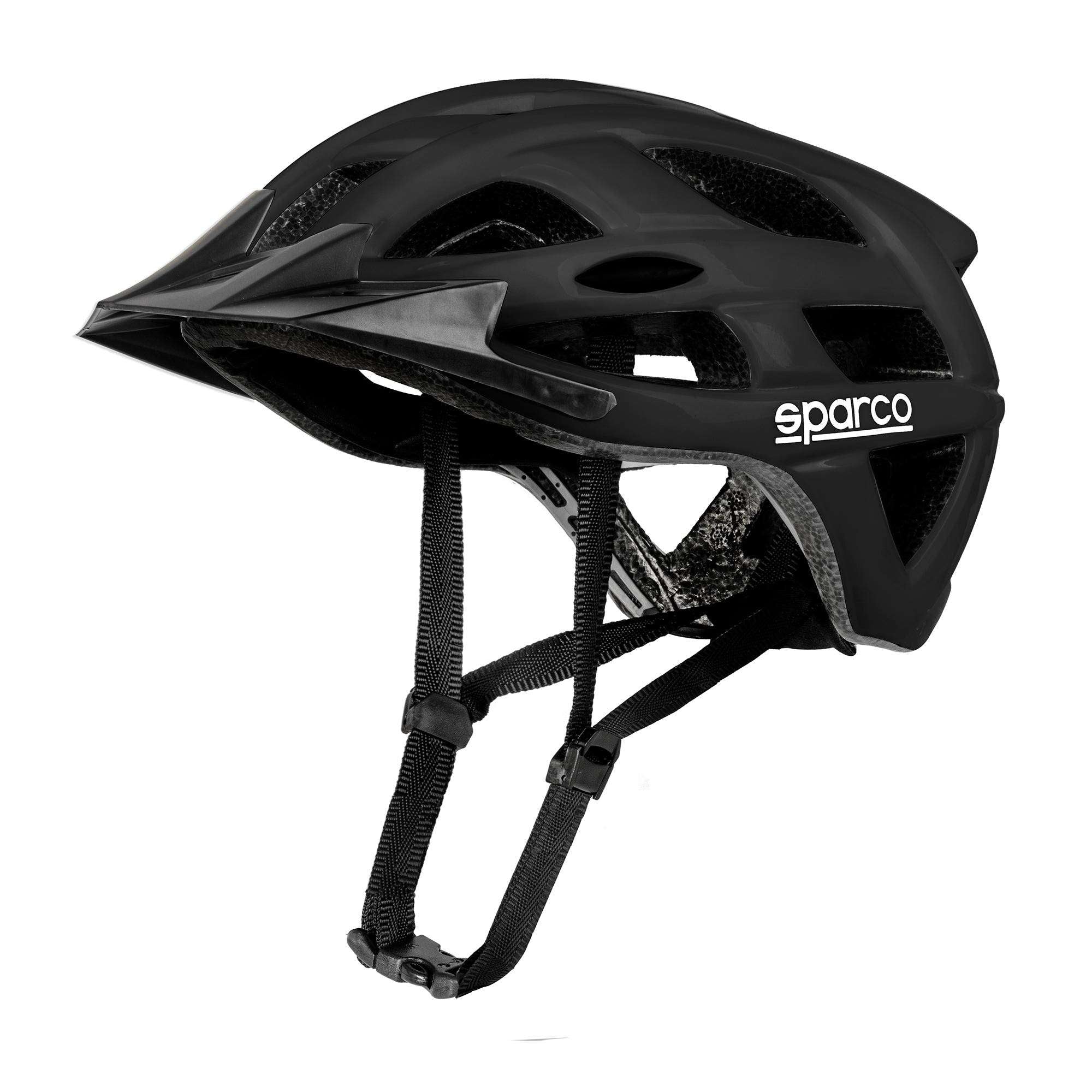 Sparco Bike Helmet Nero-Tg.S (53-55Cm) nero taglia M