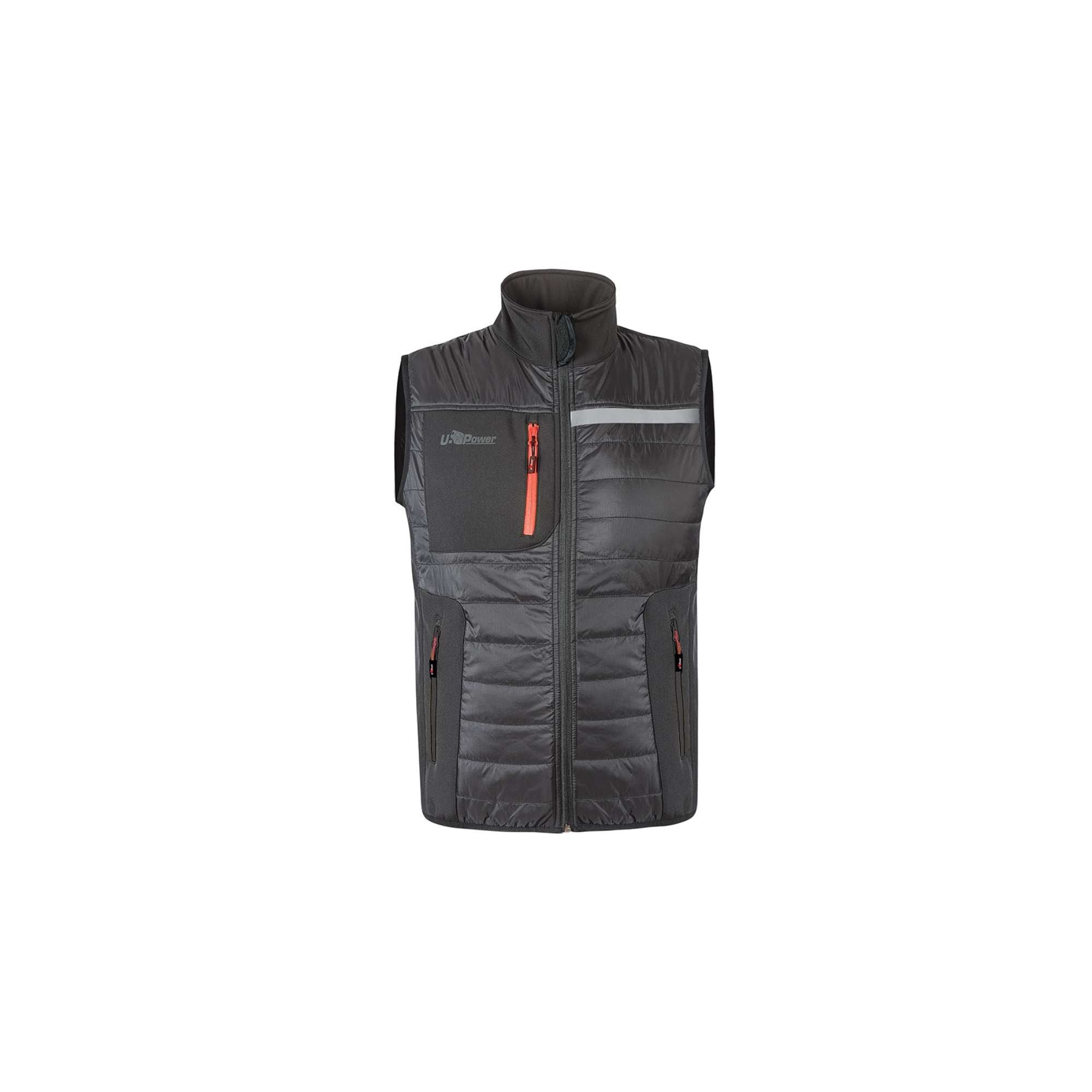 WALL Asphalt Grey.GILET - U-Power FU278AG