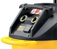 DeWalt DWV902l aspiratore solidi/liquidi 1400W 35l classe l con doppio filtro