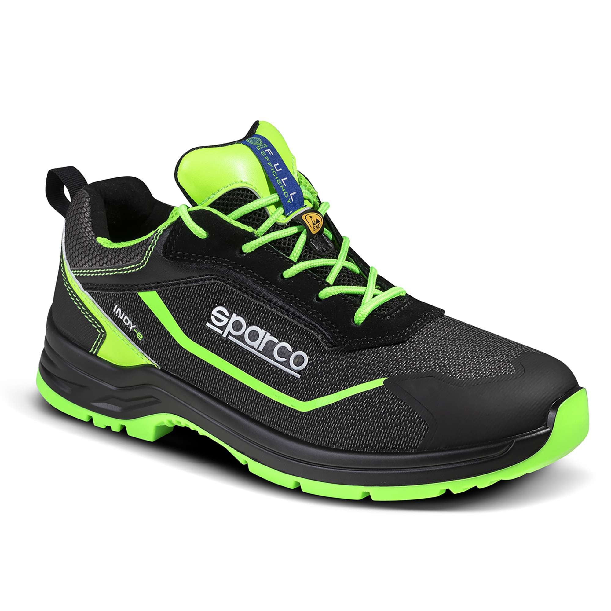 Sparco Scarpa Indy-E FOrester S3 ESD nero/verde scarpe antinfortunistiche