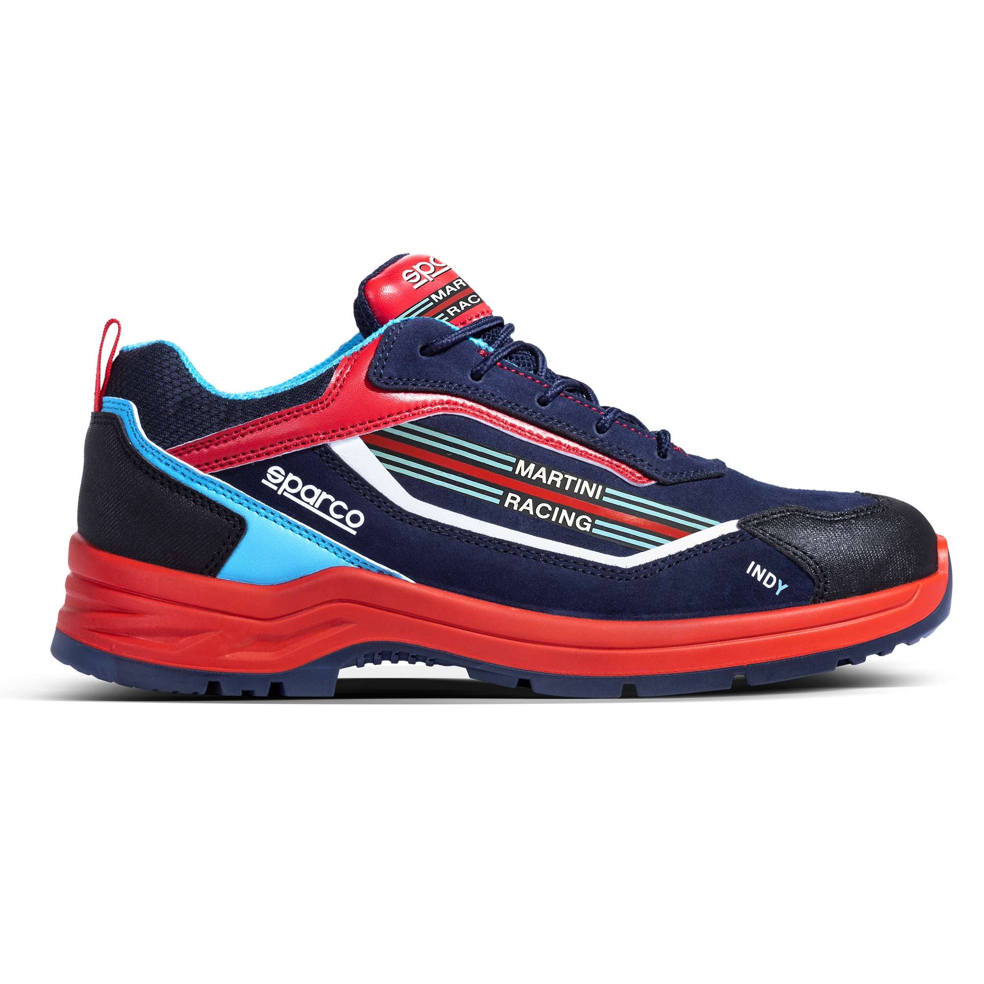 Sparco Scarpa Indy Sanremo S3 Martini-R blu/rosso S3 -scarpe antinfortunistiche