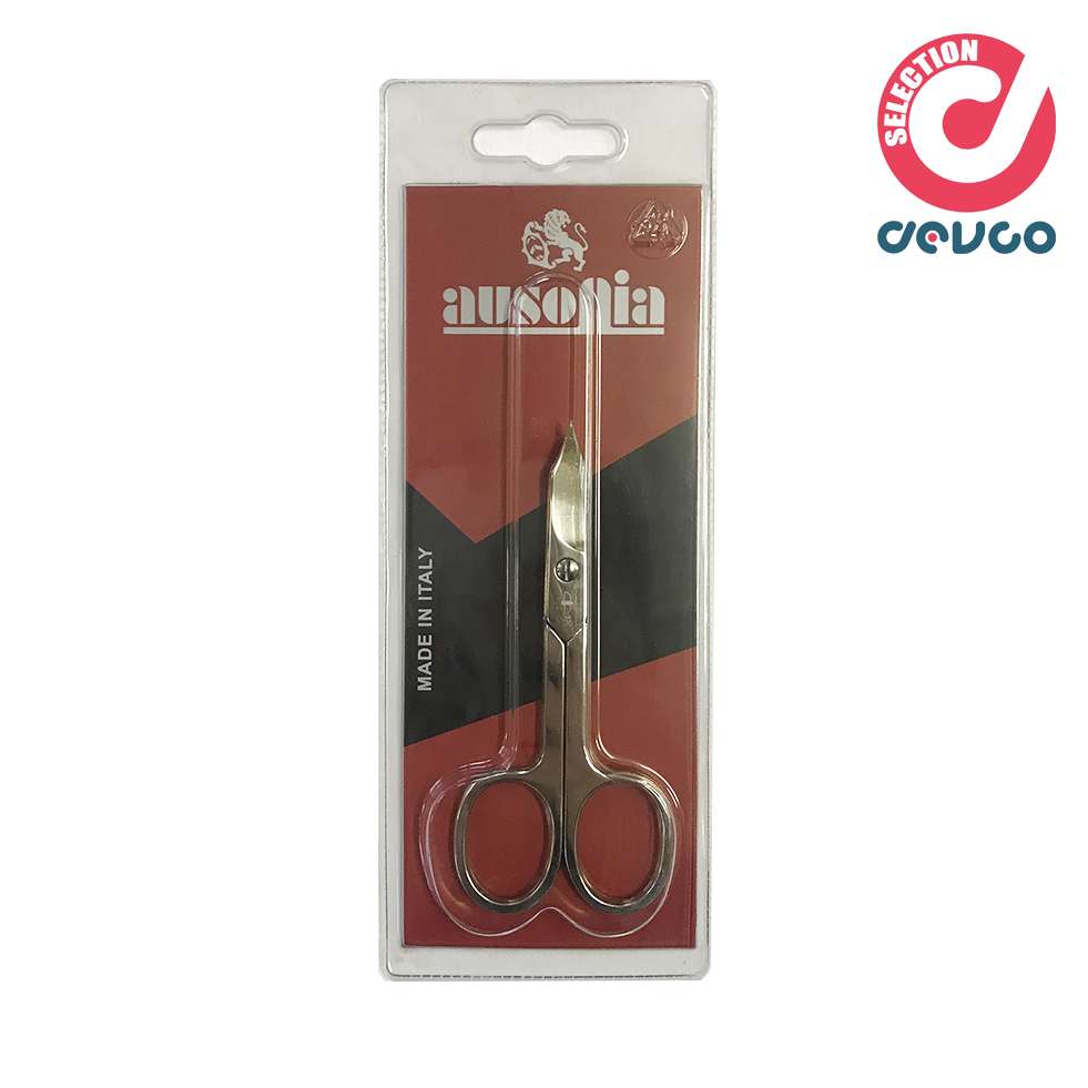 Forbice unghie manicure gambo retto punta lancia curve - 13430 - Ausonia