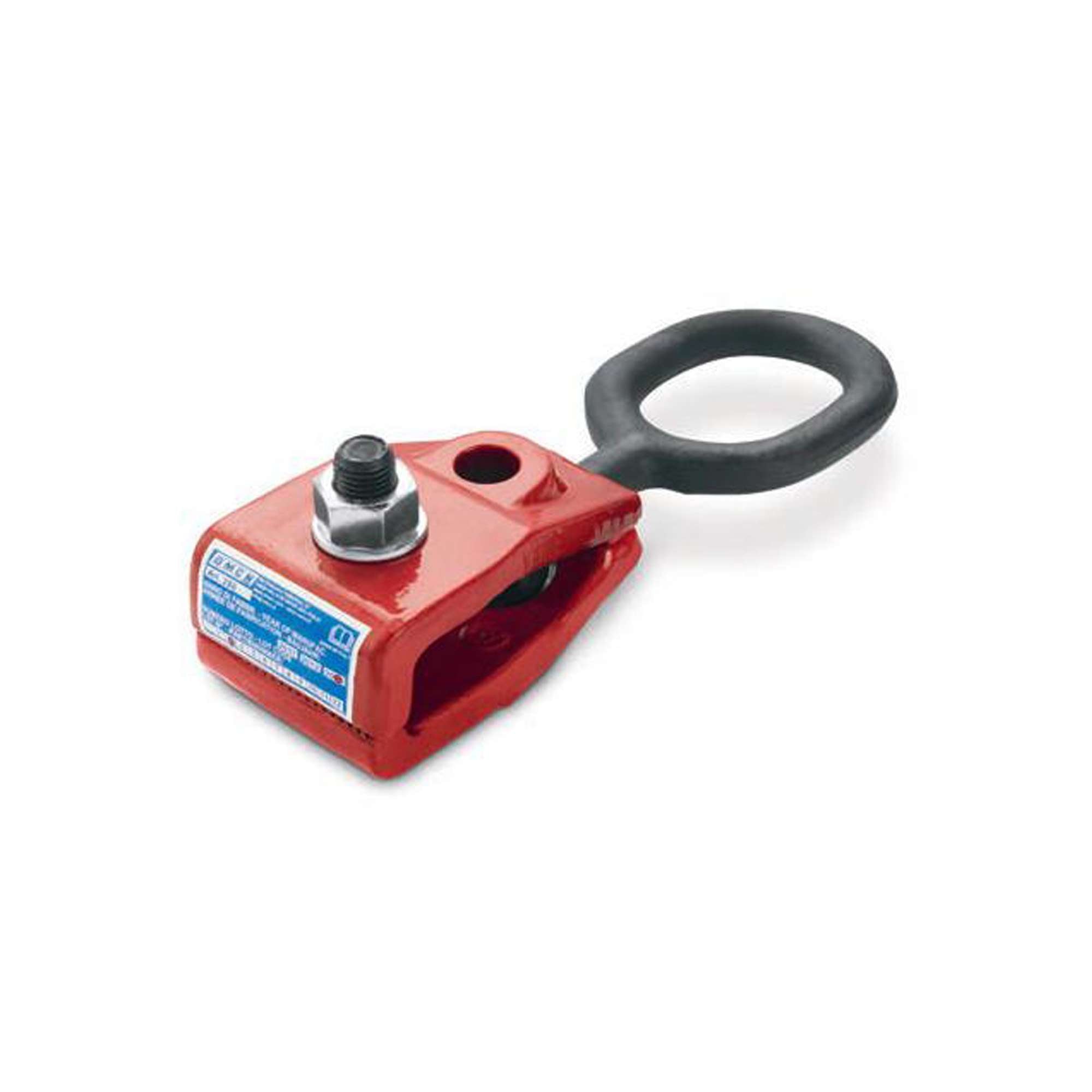 Morsetto autoserrante per aggocciolatoi con tirante ad occhio 70mm - OMCN 280