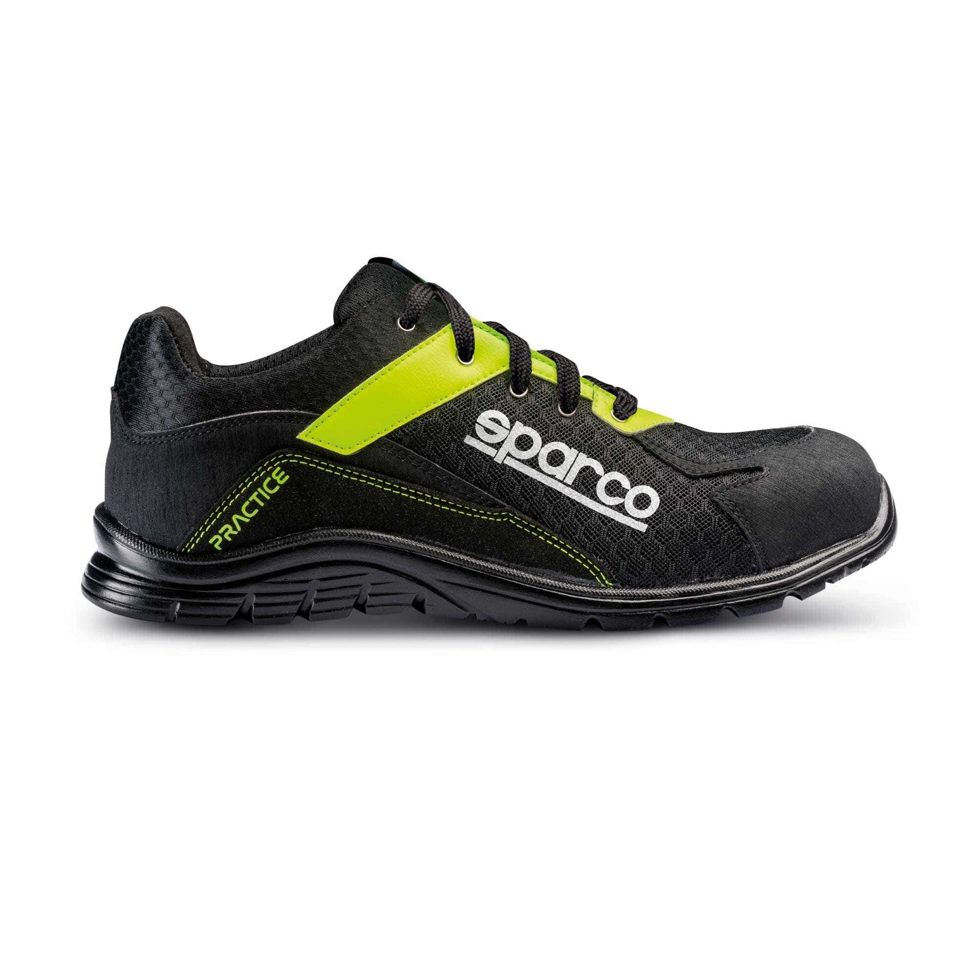 Sparco Scarpe antinfortunistiche Practice JOS S1P nero/giallo fluo