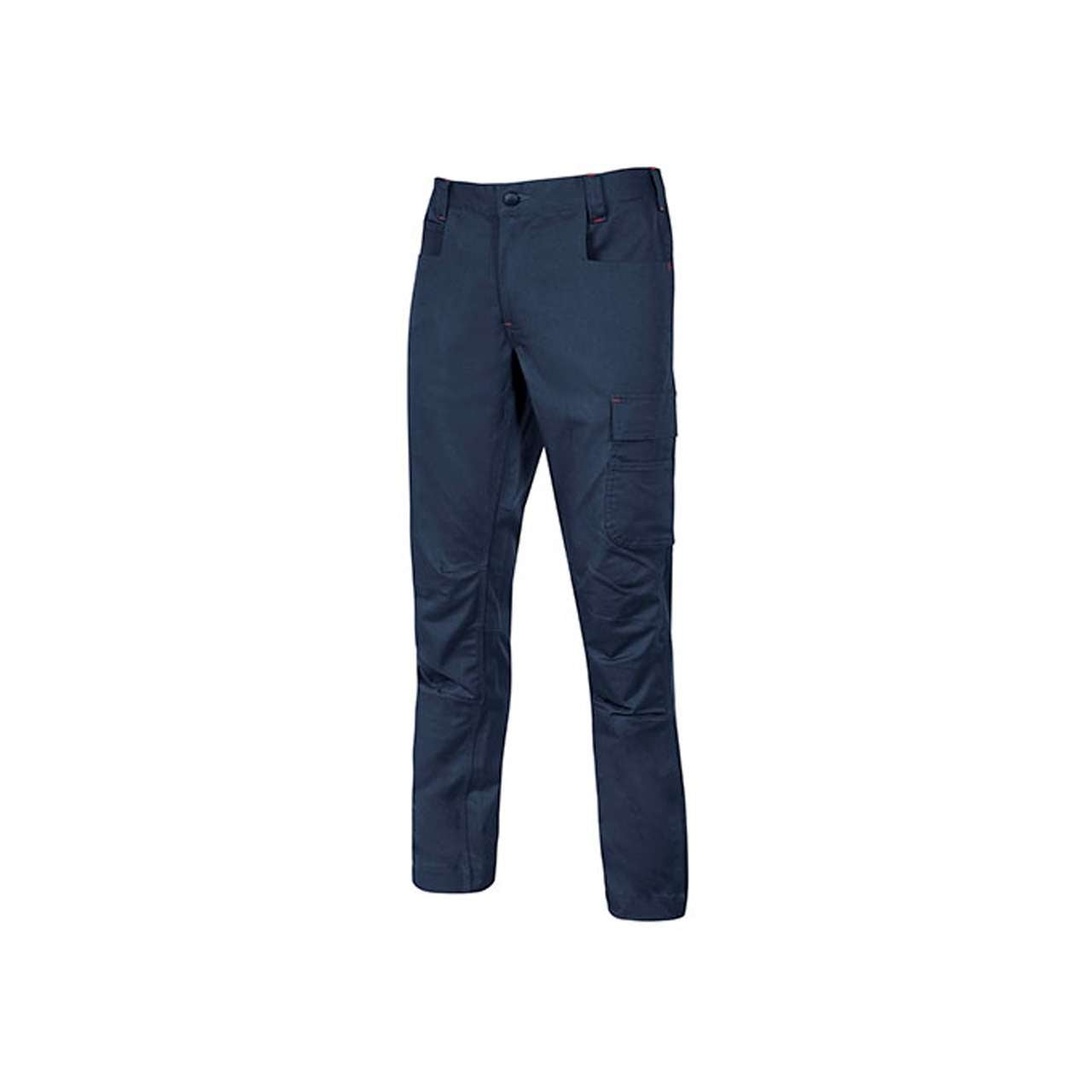 Pantaloni da lavoro in cvc, Westlake Blue, Slim-Fit - U-Power Bravo TOP