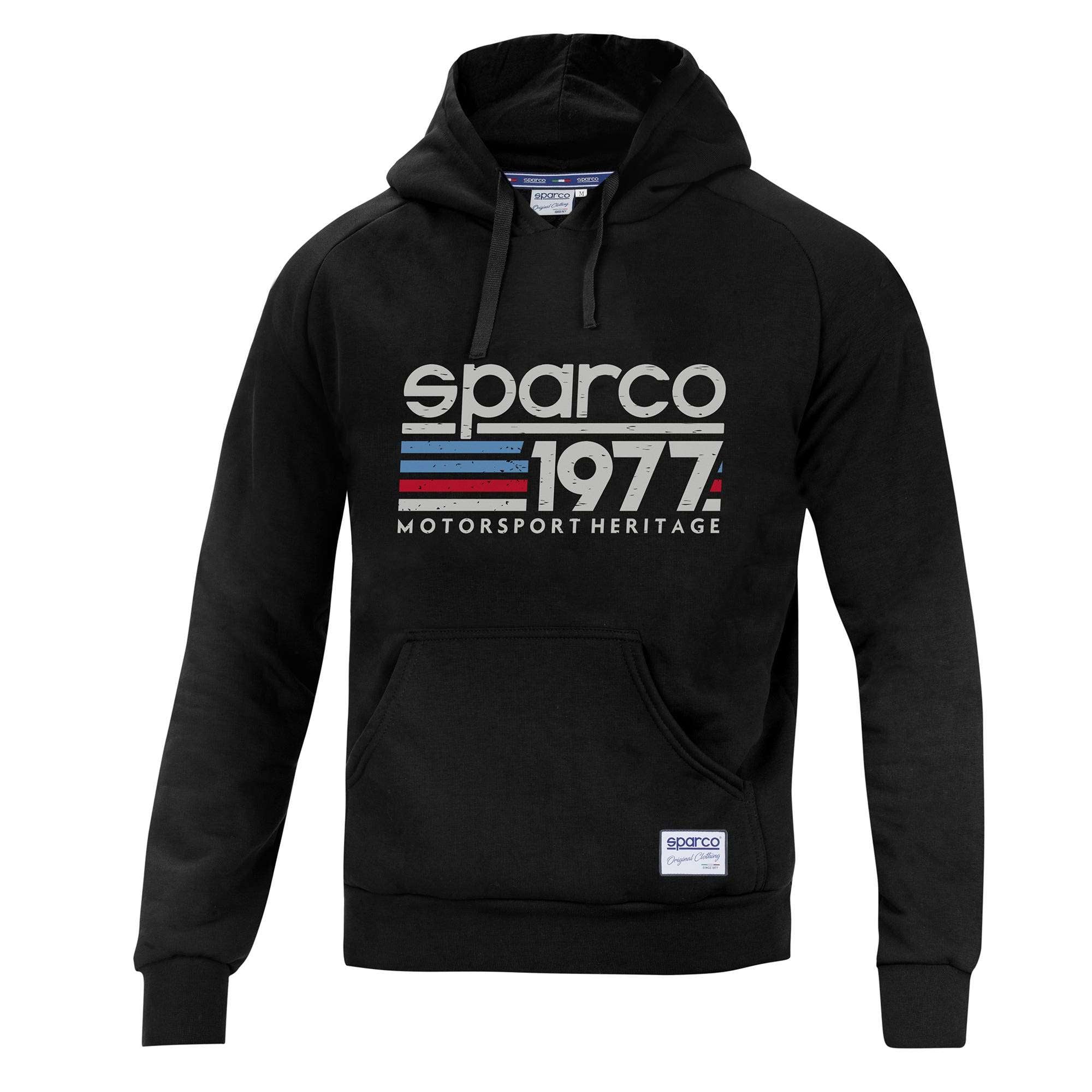 Sparco Hoodie 1977 nero